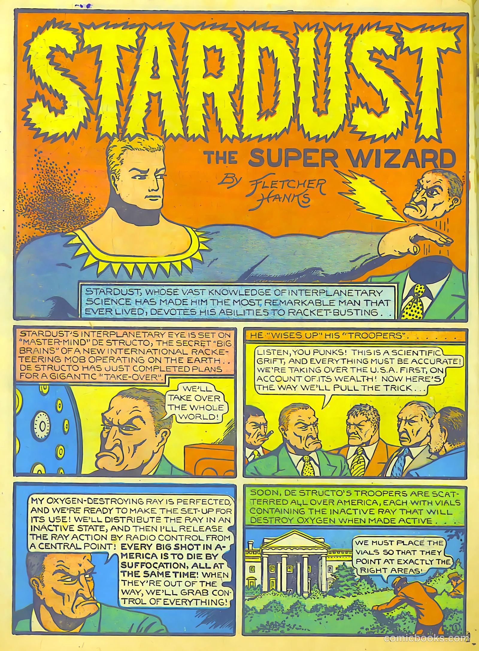 fletcher hanks the complete stardust collection #nn — page 124 of 140