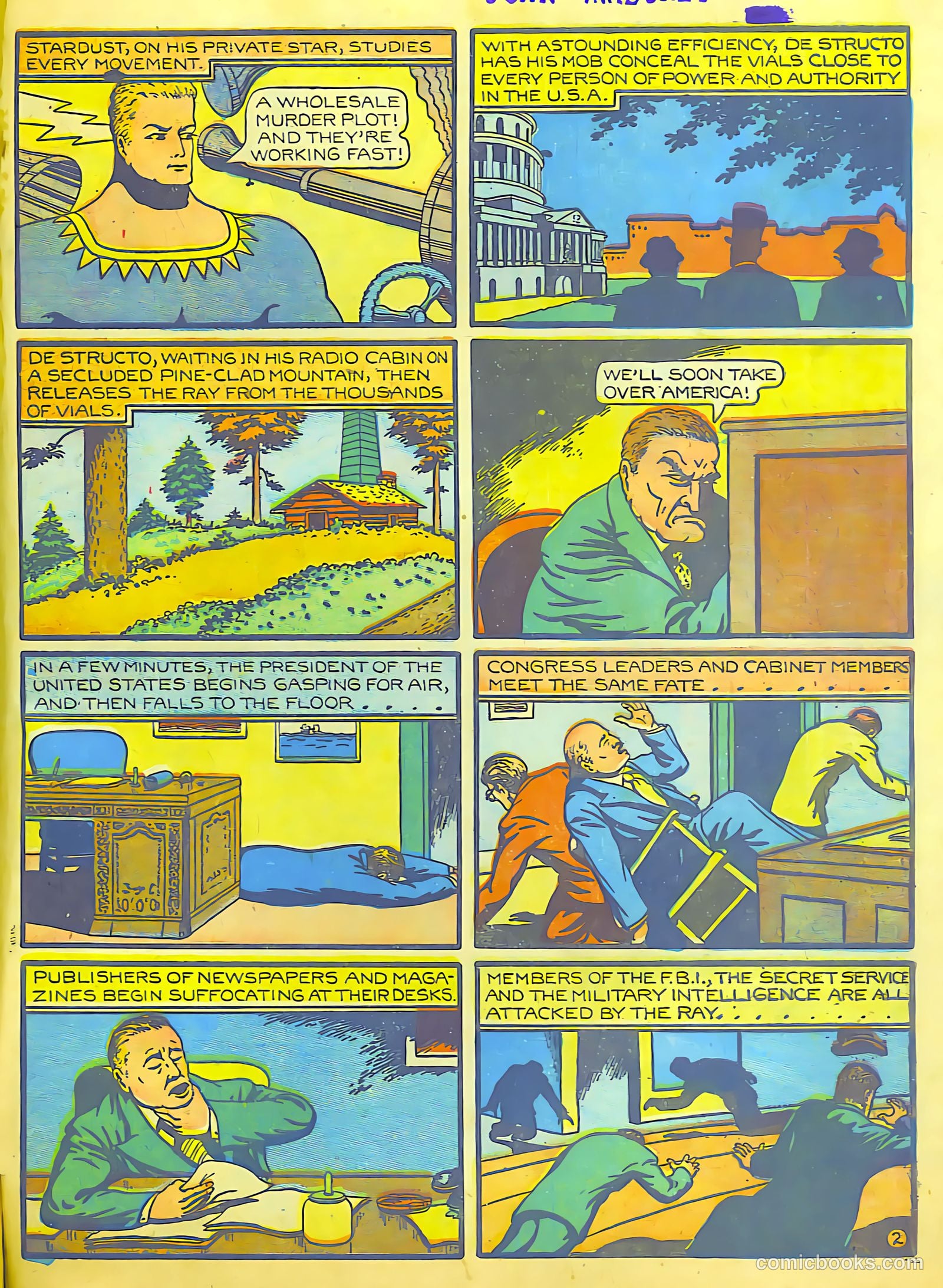 fletcher hanks the complete stardust collection #nn — page 125 of 140