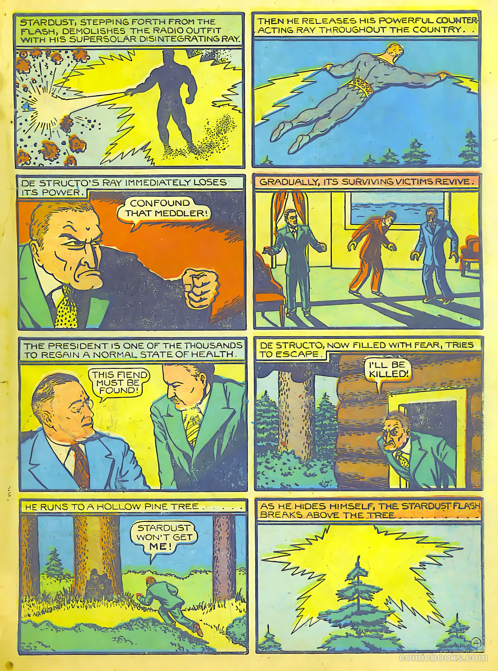 fletcher hanks the complete stardust collection #nn — page 127 of 140