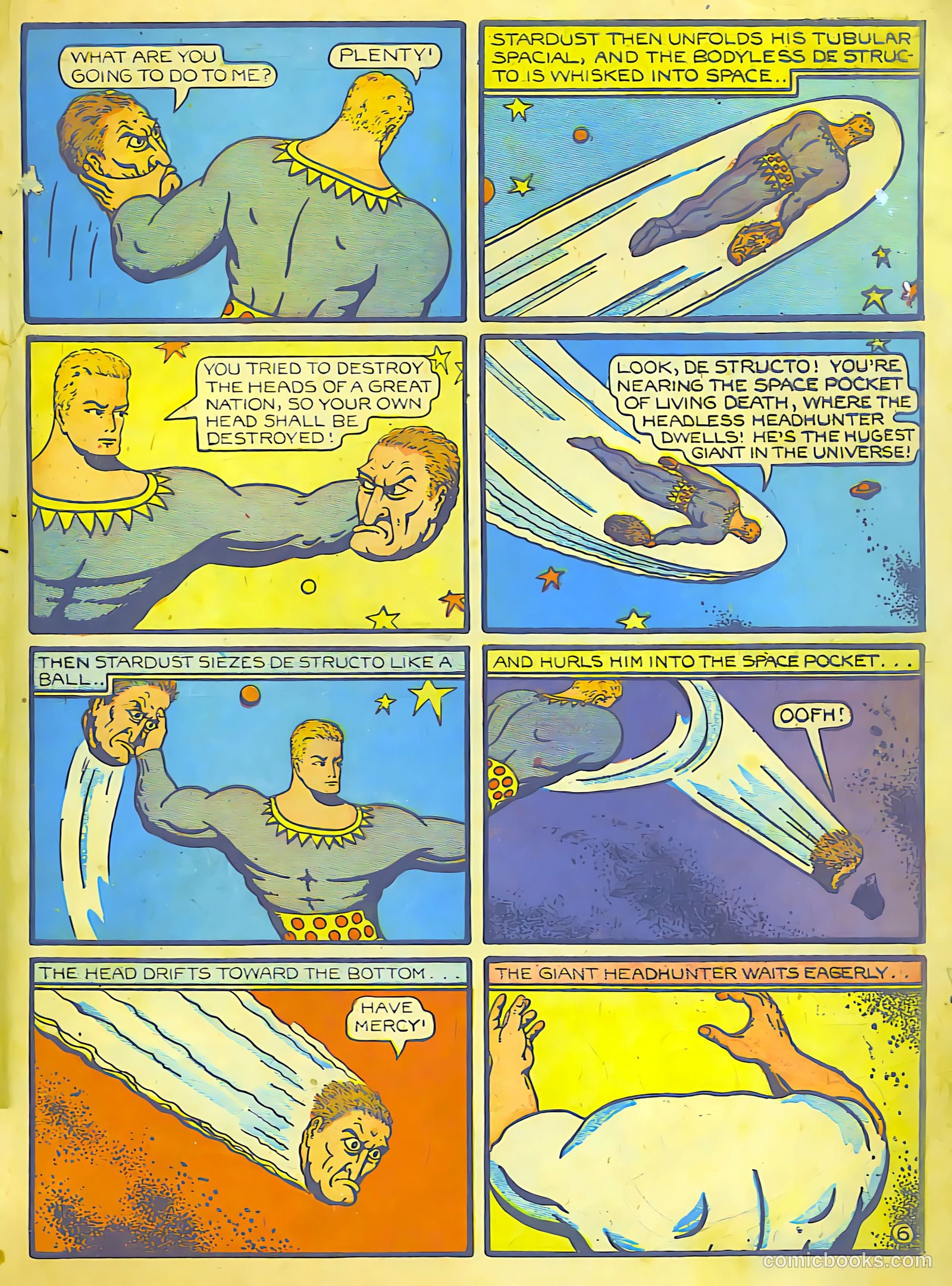 fletcher hanks the complete stardust collection #nn — page 129 of 140