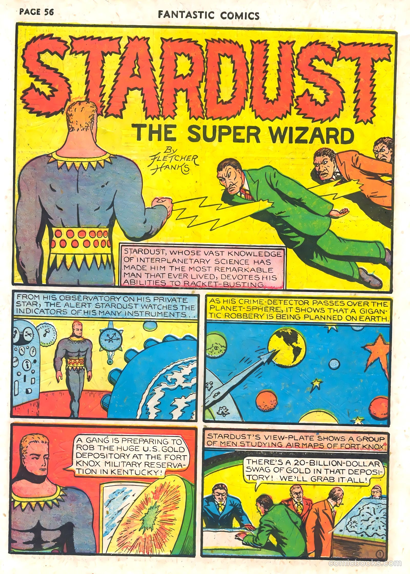 fletcher hanks the complete stardust collection #nn — page 133 of 140