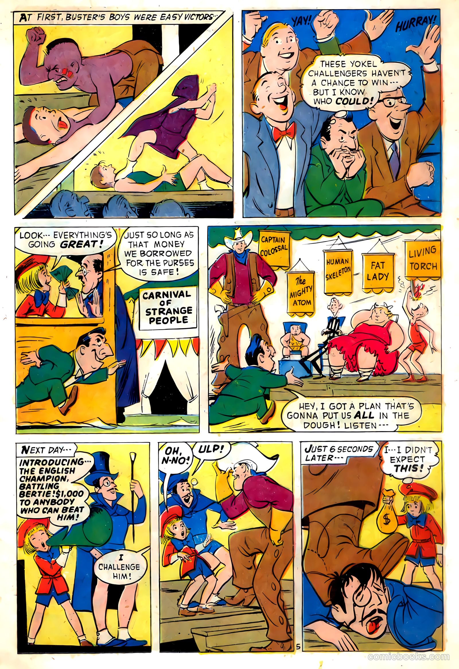 Buster Brown Makes The Team #nn (1959) — page 7 of 20