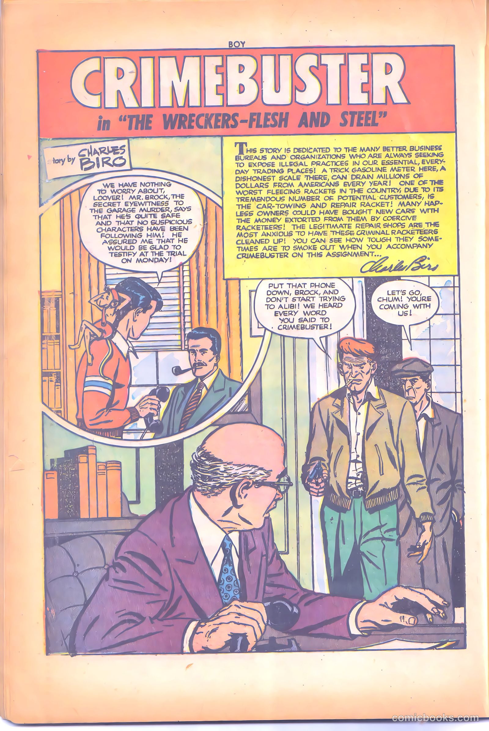 Boy Comics #70 (1950) — page 32 of 52