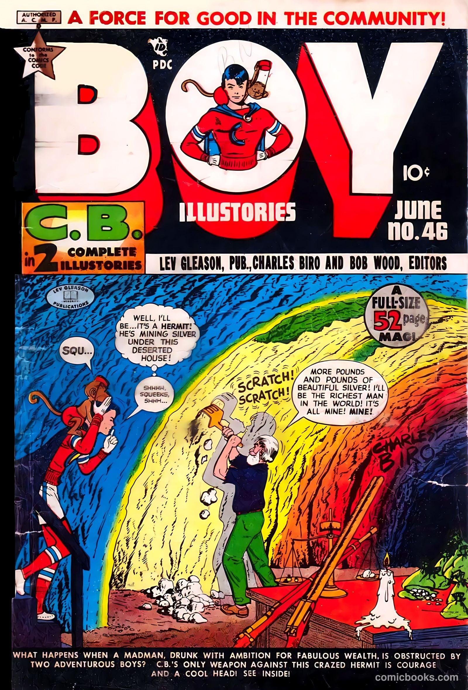 Boy Comics #46 (1950) — page 2 of 53