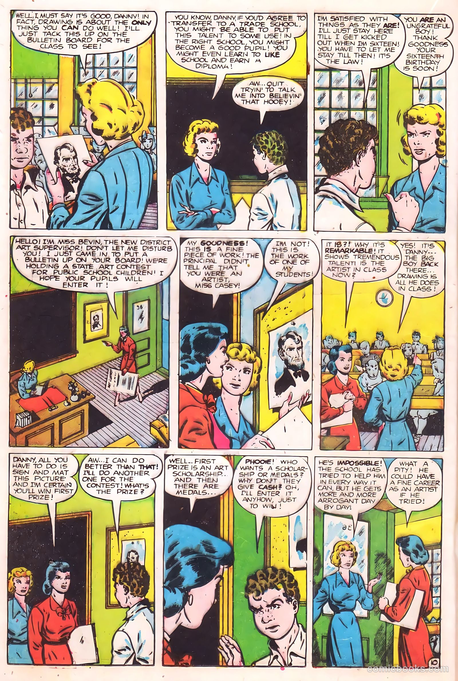 Boy Comics #46 (1950) — page 33 of 53