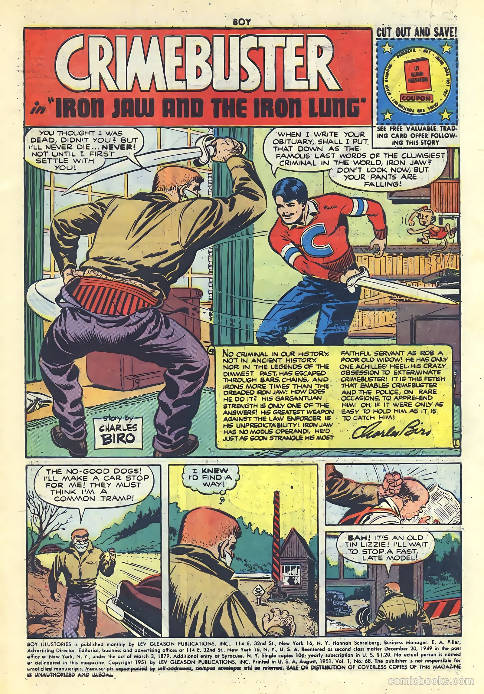 Boy Comics #68 (1950) — page 3 of 52