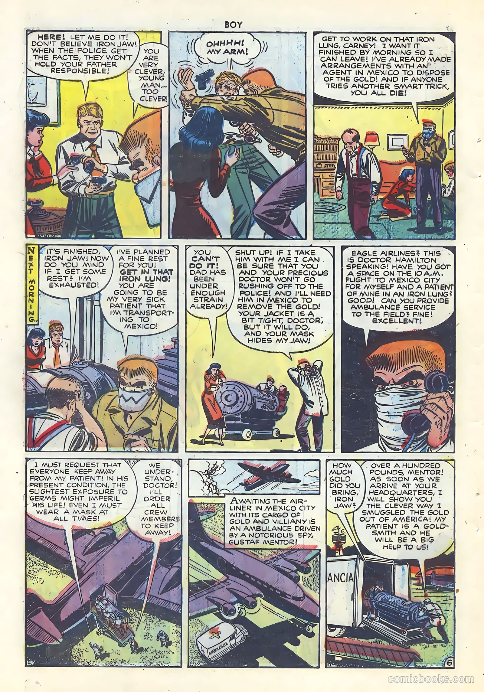 Boy Comics #68 (1950) — page 8 of 52