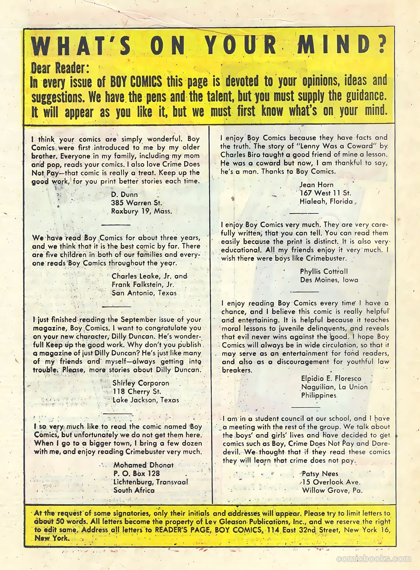 Boy Comics #68 (1950) — page 48 of 52