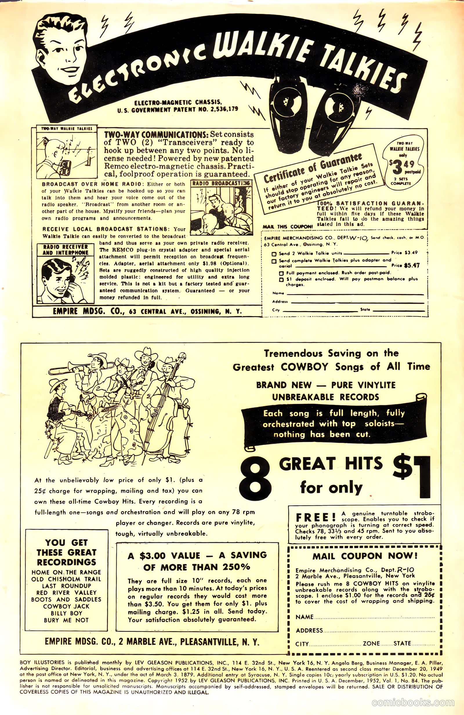 Boy Comics #84 (1950) — page 2 of 36