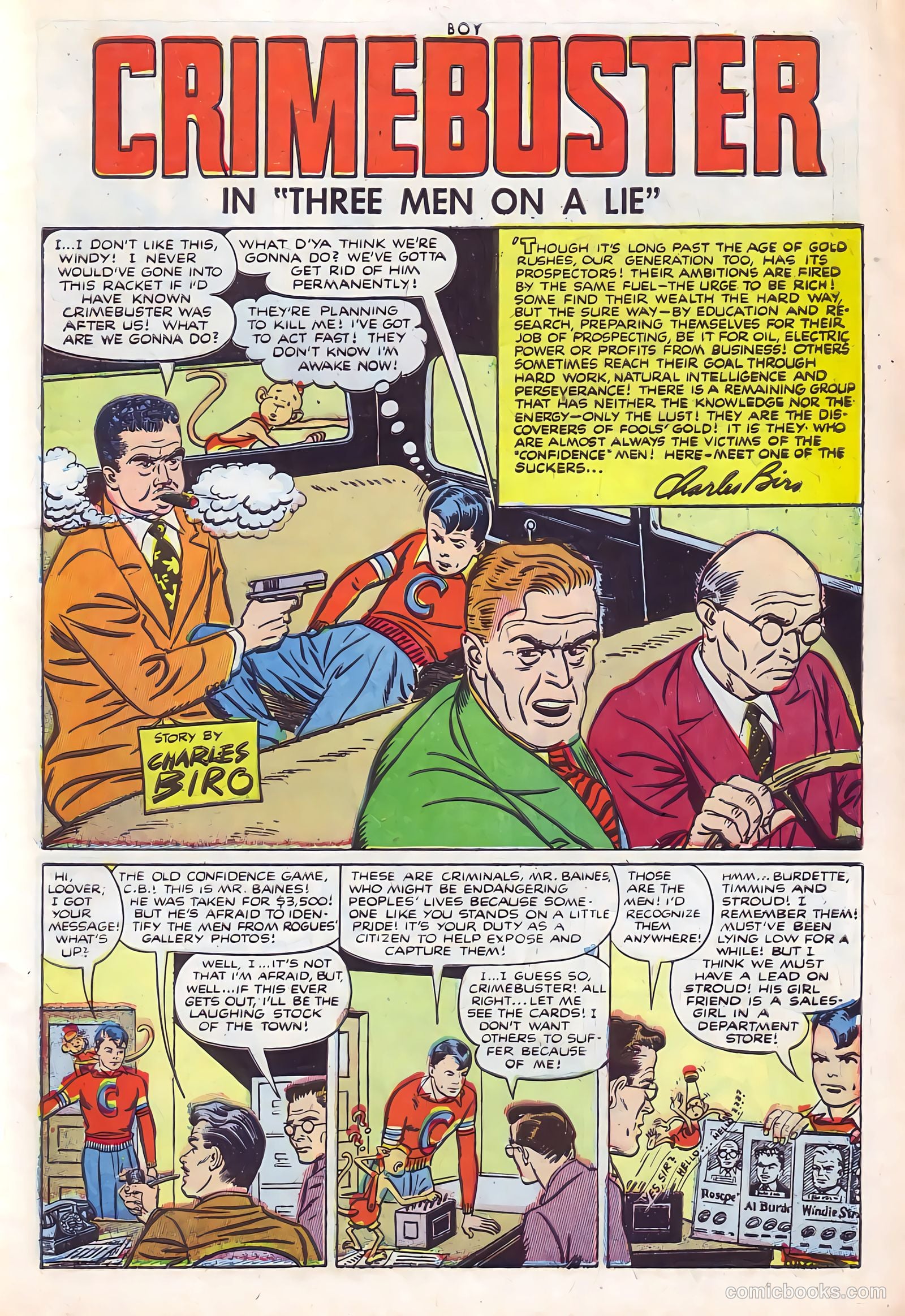 Boy Comics #84 (1950) — page 3 of 36