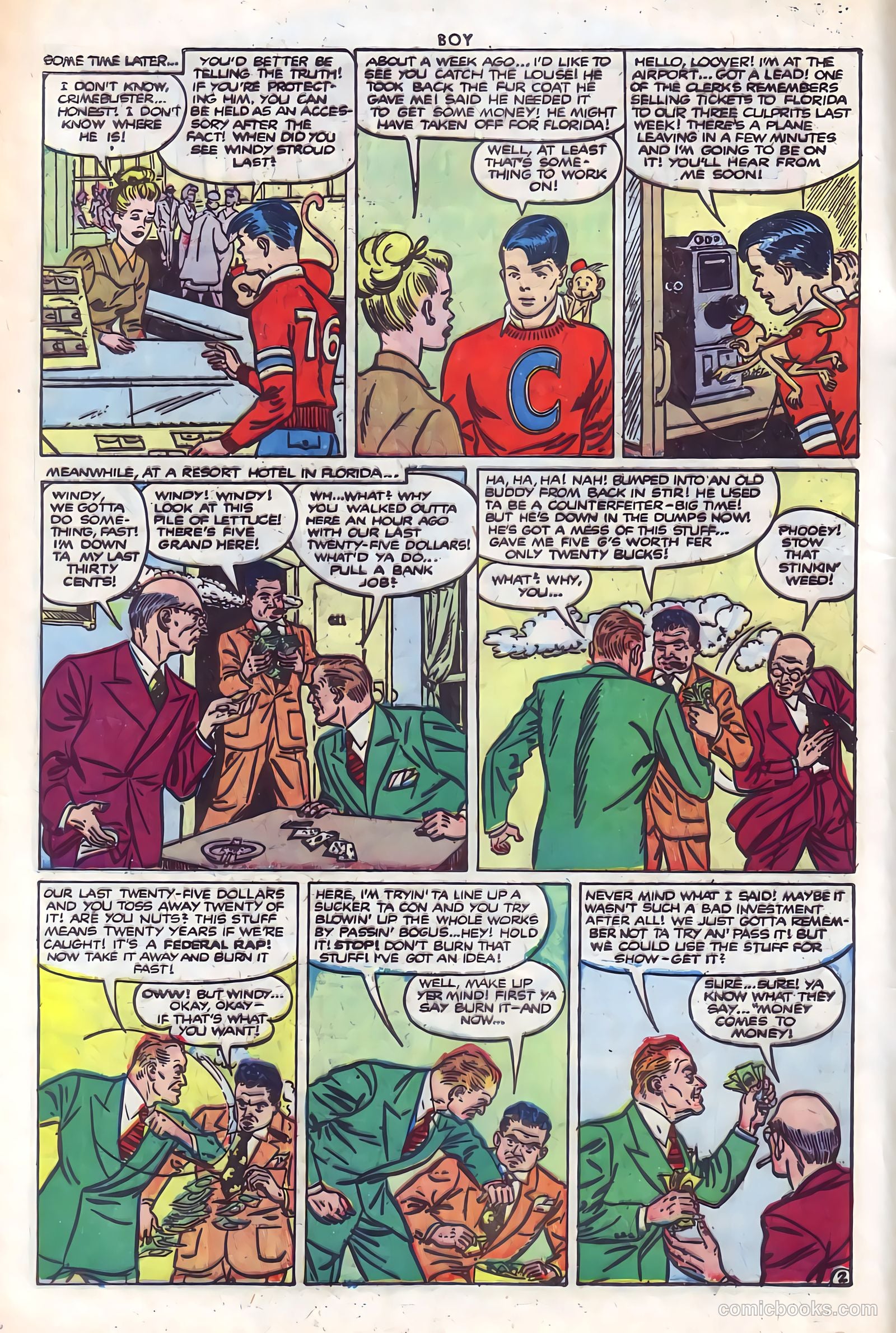 Boy Comics #84 (1950) — page 4 of 36