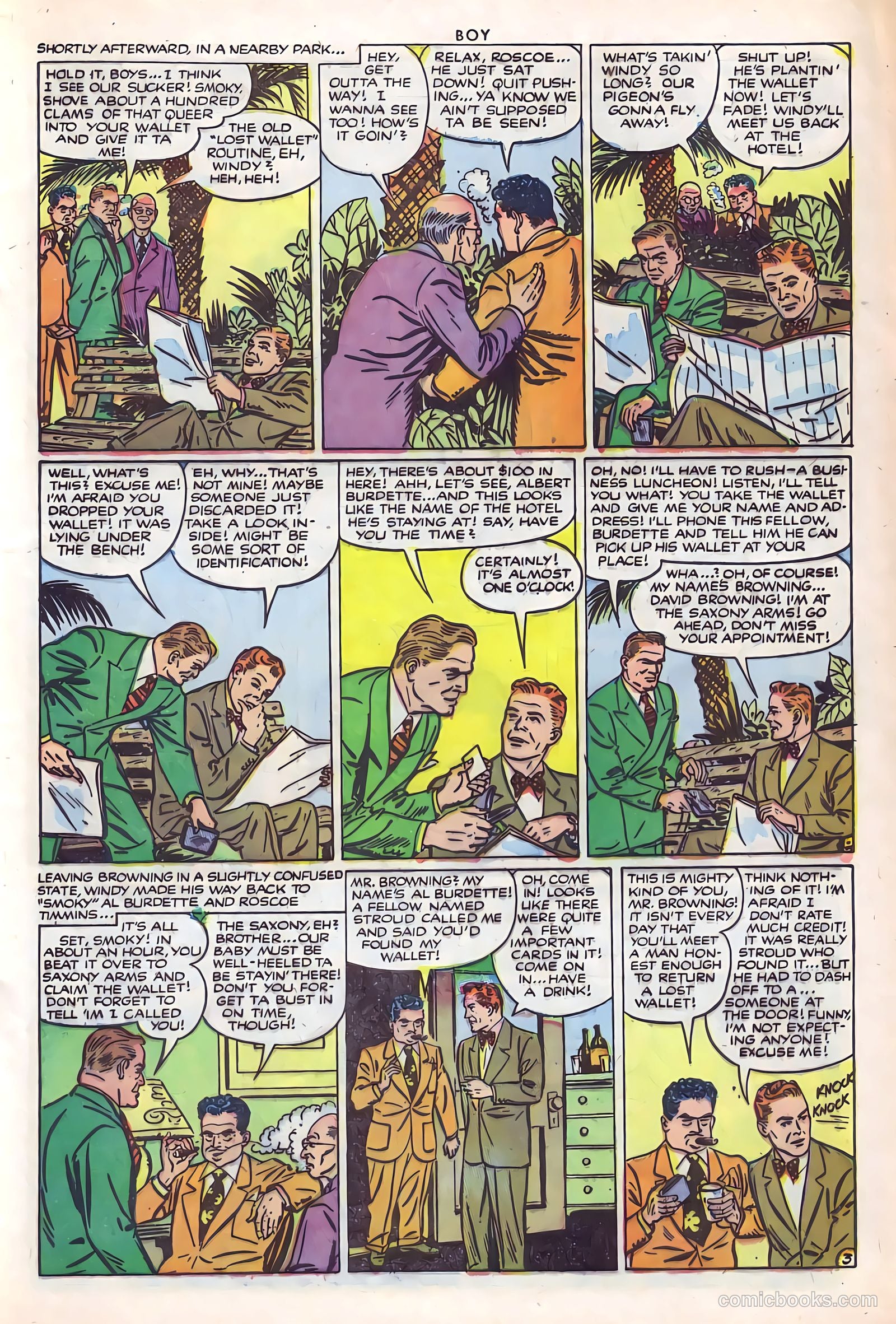 Boy Comics #84 (1950) — page 5 of 36