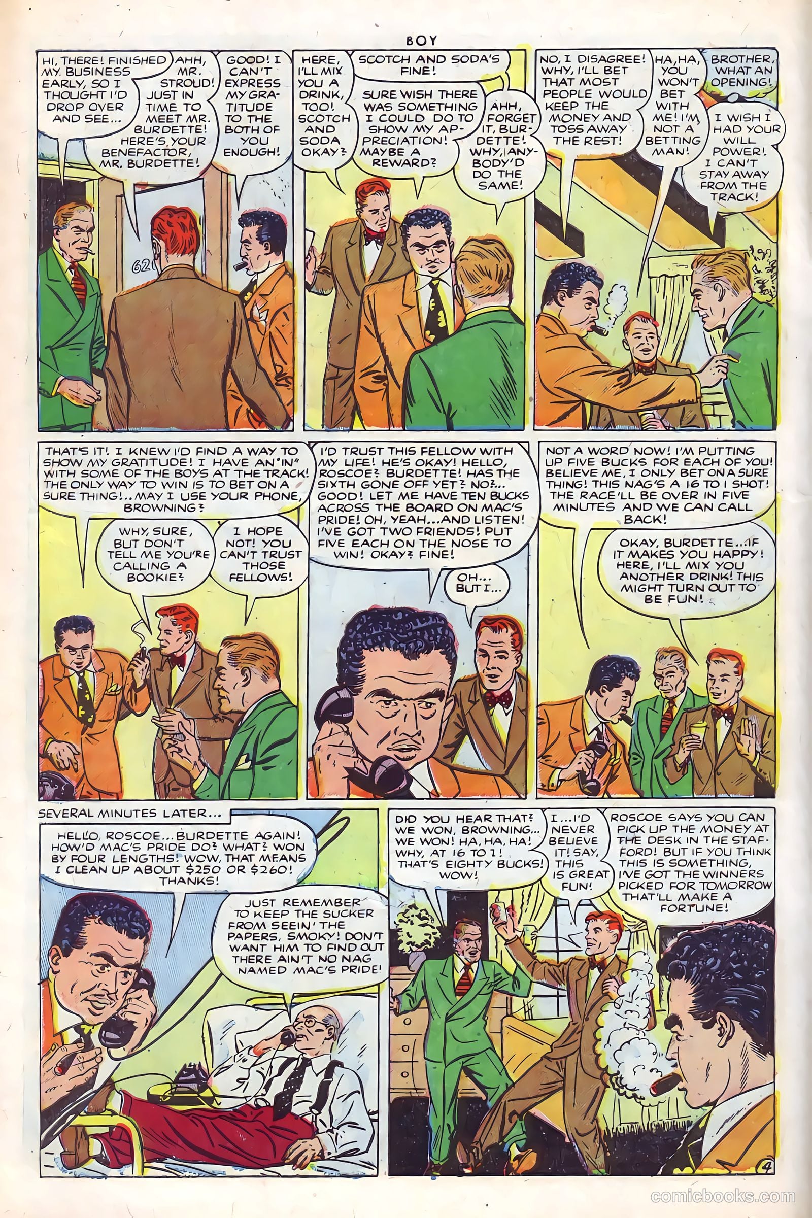 Boy Comics #84 (1950) — page 6 of 36