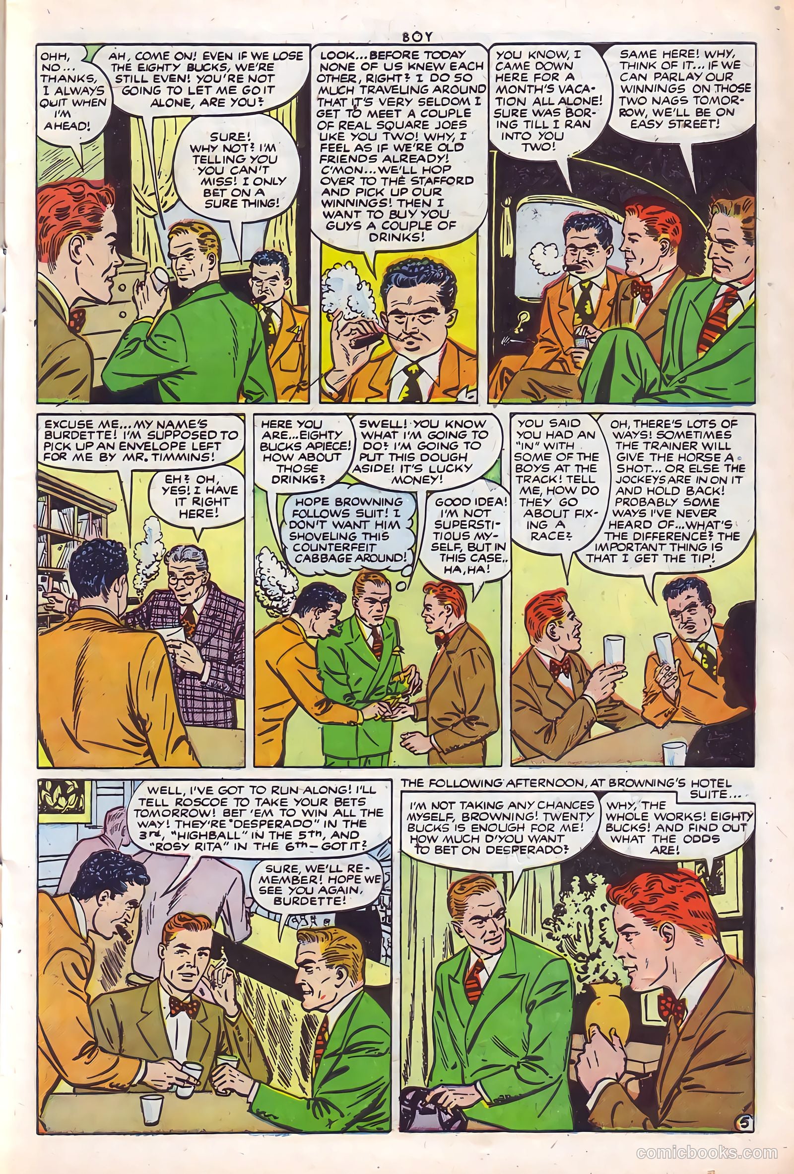 Boy Comics #84 (1950) — page 7 of 36