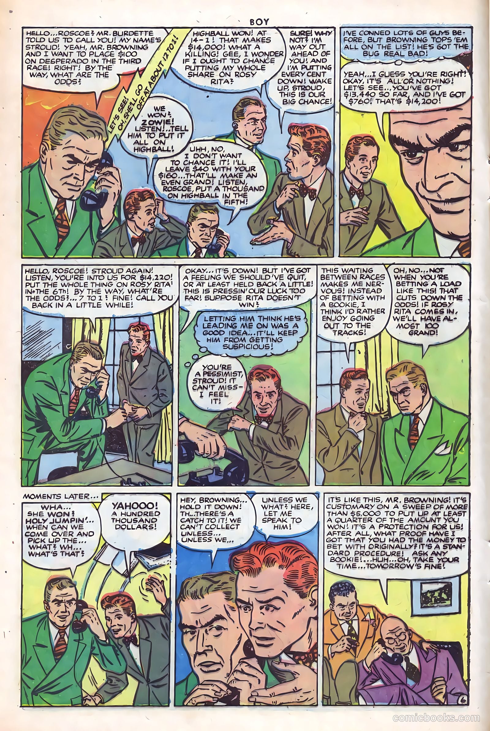 Boy Comics #84 (1950) — page 8 of 36