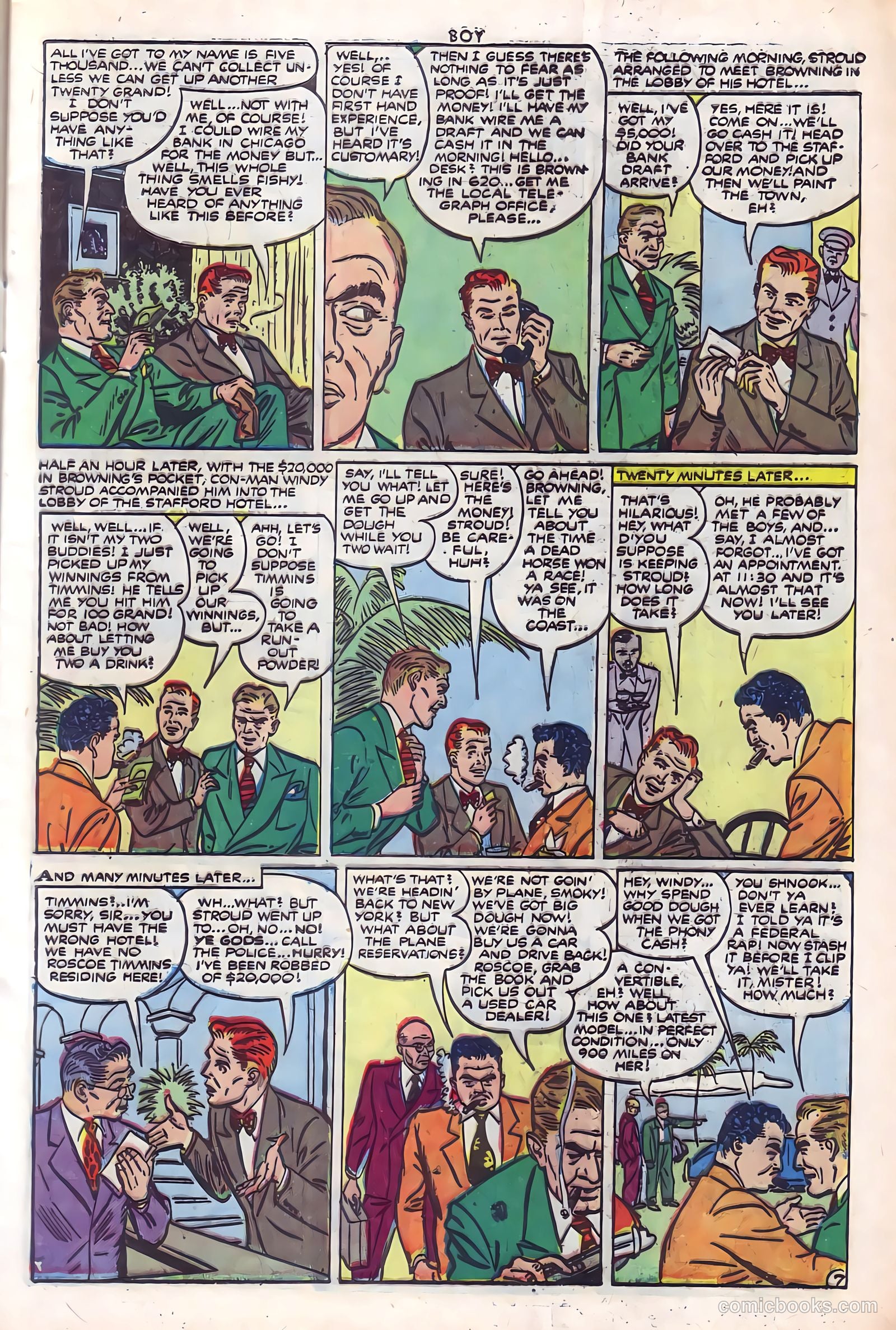 Boy Comics #84 (1950) — page 9 of 36