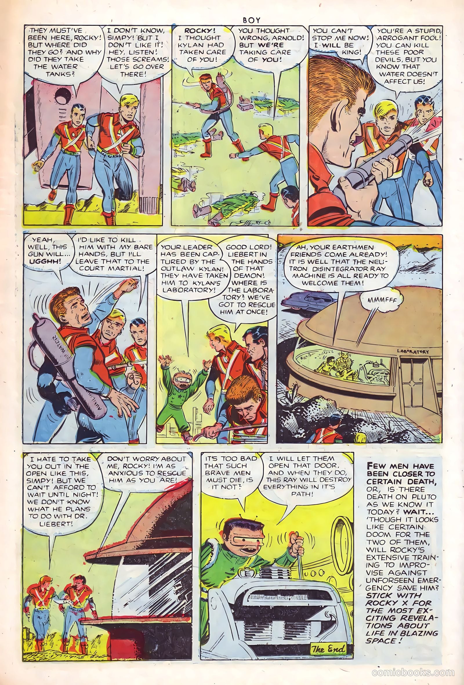 Boy Comics #84 (1950) — page 22 of 36