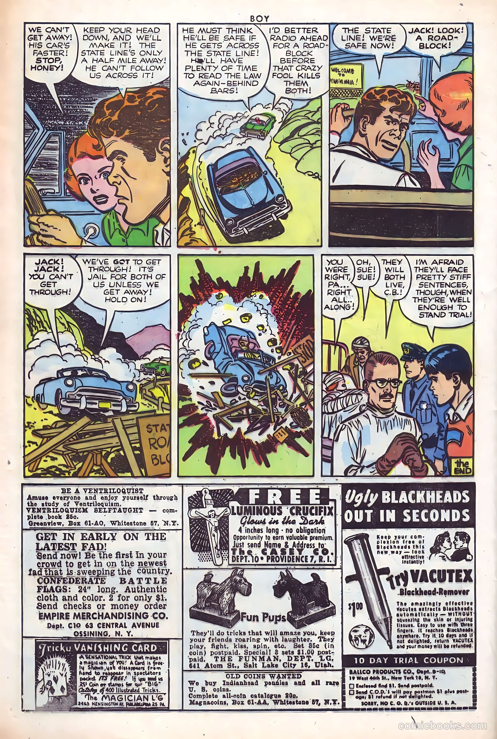 Boy Comics #84 (1950) — page 32 of 36