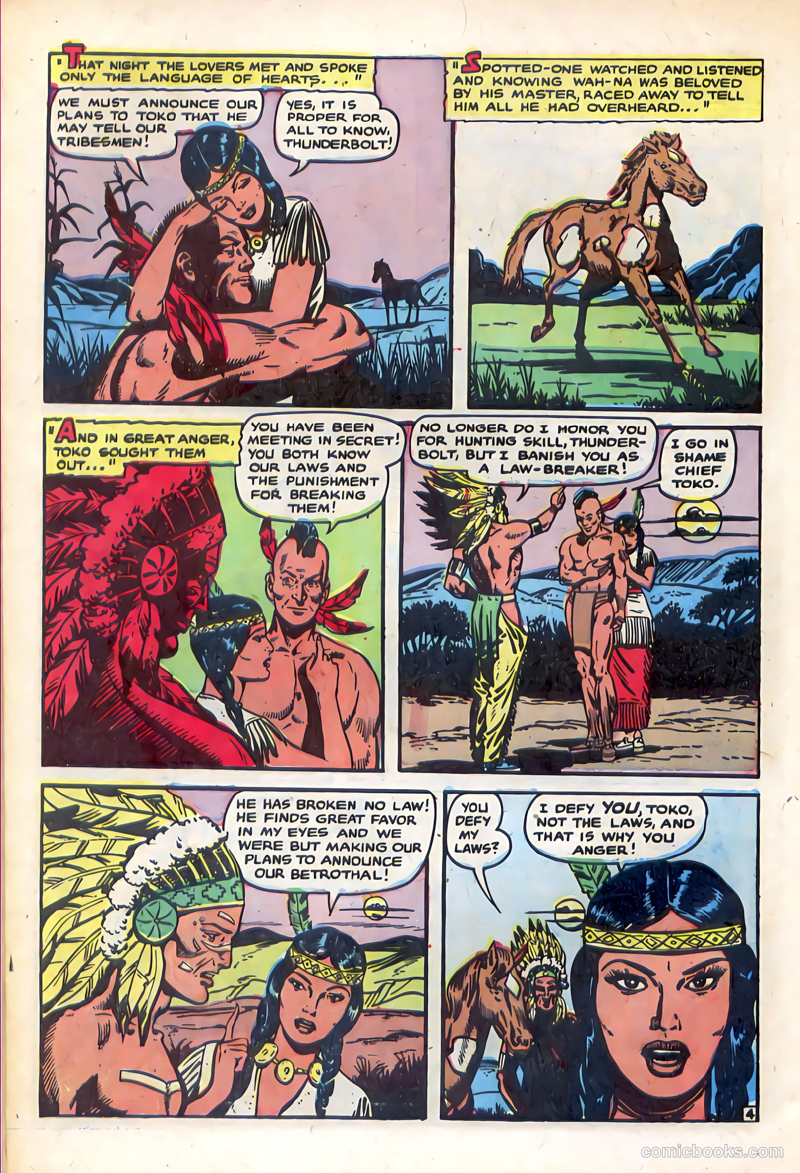 The Lone Rider #14 (1950) — page 14 of 36