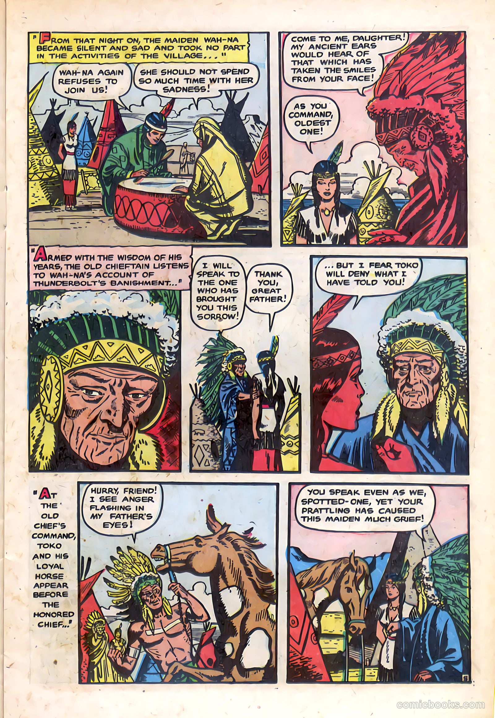 The Lone Rider #14 (1950) — page 15 of 36