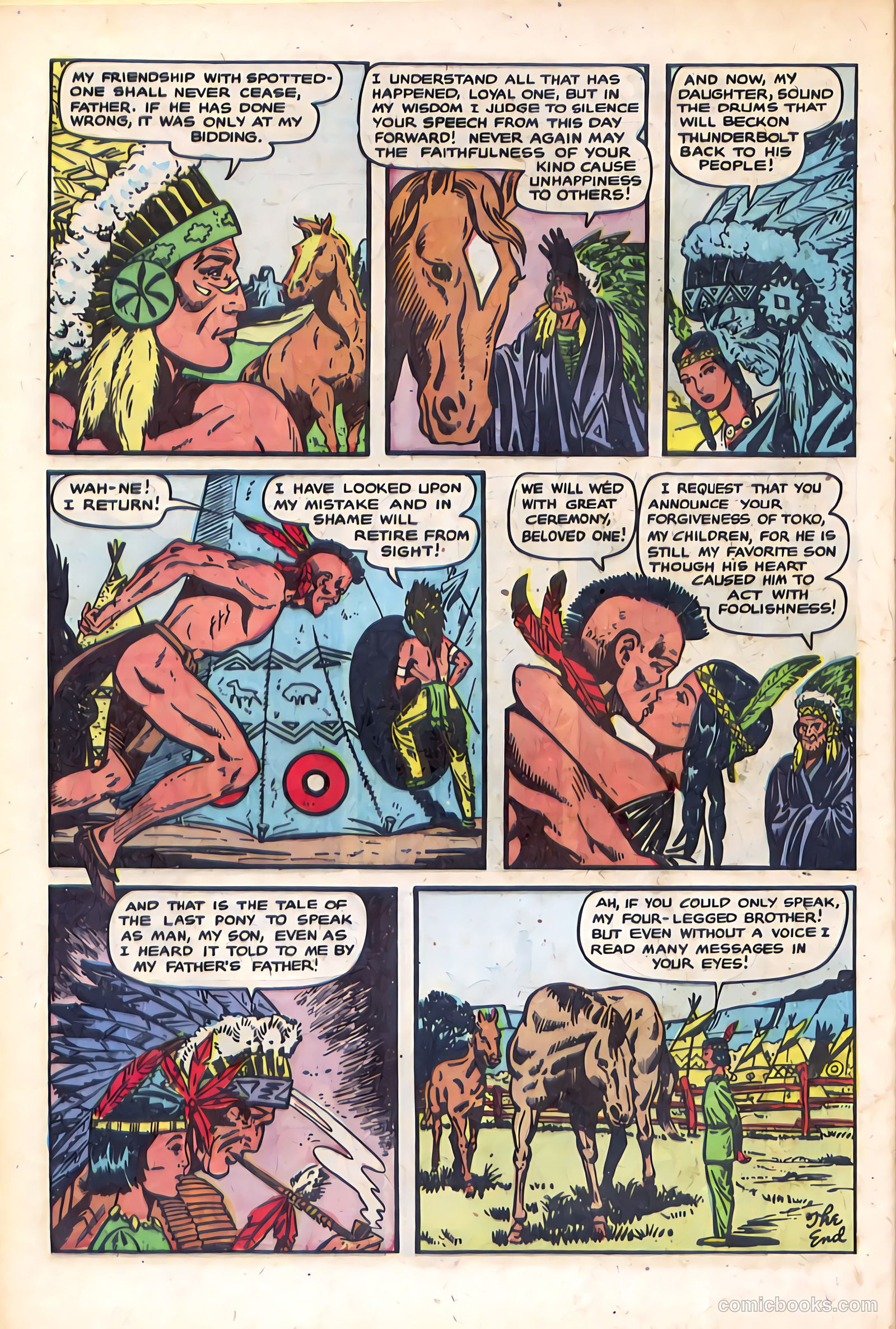 The Lone Rider #14 (1950) — page 16 of 36