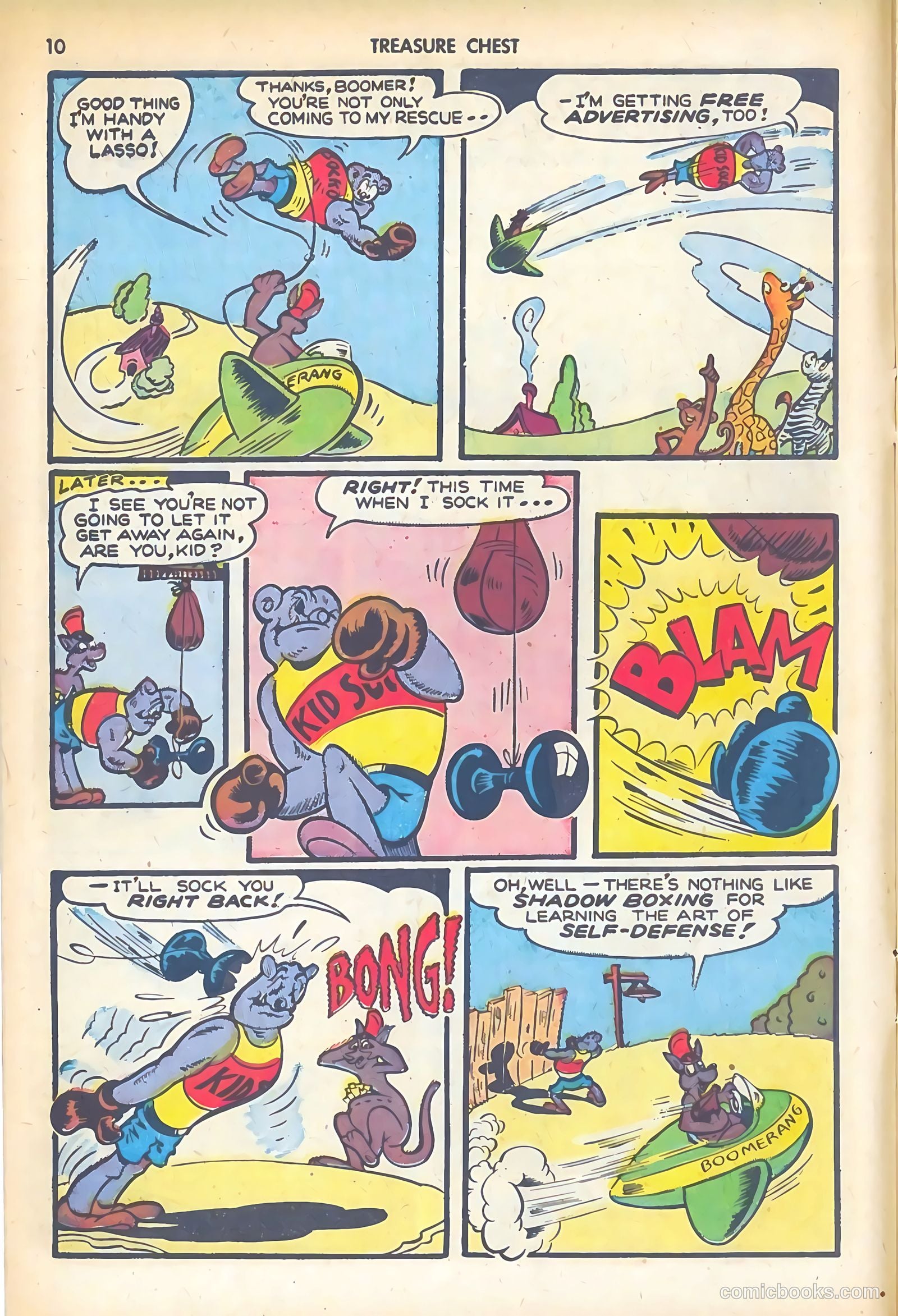 Treasure Chest of Fun and Fact v2 #19 — page 10 of 37