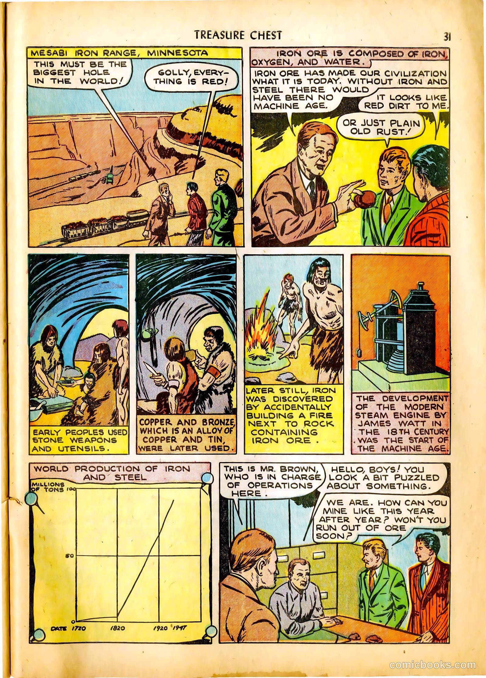 Treasure Chest of Fun and Fact v2 #18 — page 31 of 36