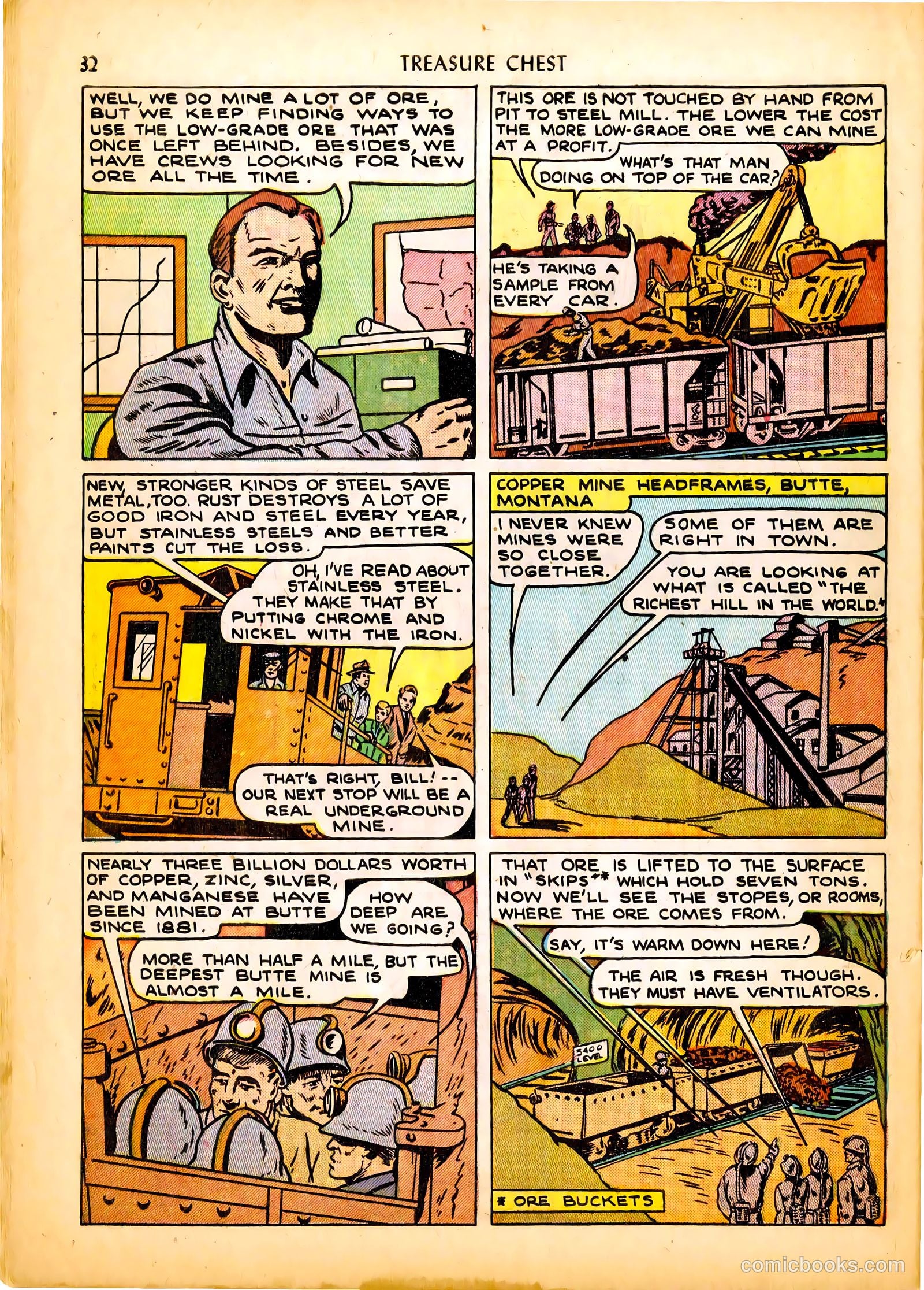 Treasure Chest of Fun and Fact v2 #18 — page 32 of 36