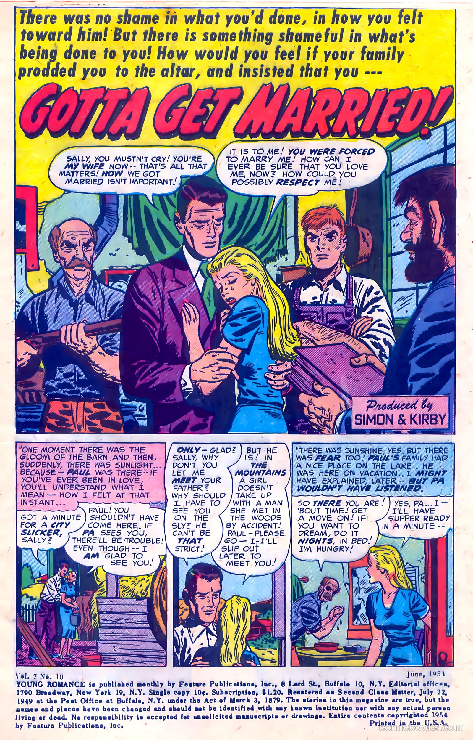 Young Romance #70 (1953) — page 3 of 36