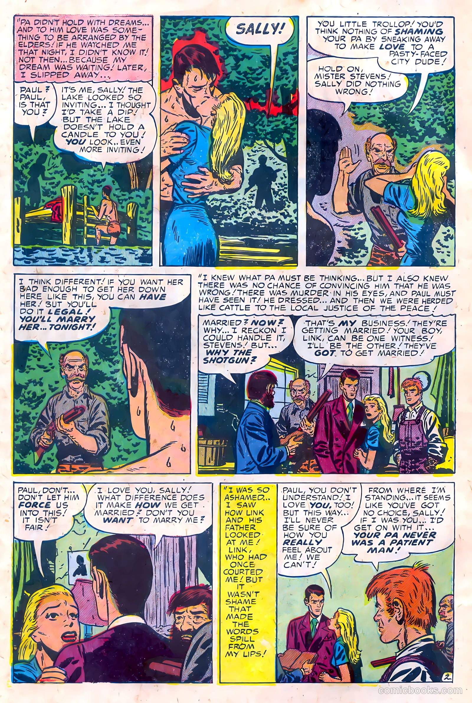 Young Romance #70 (1953) — page 4 of 36