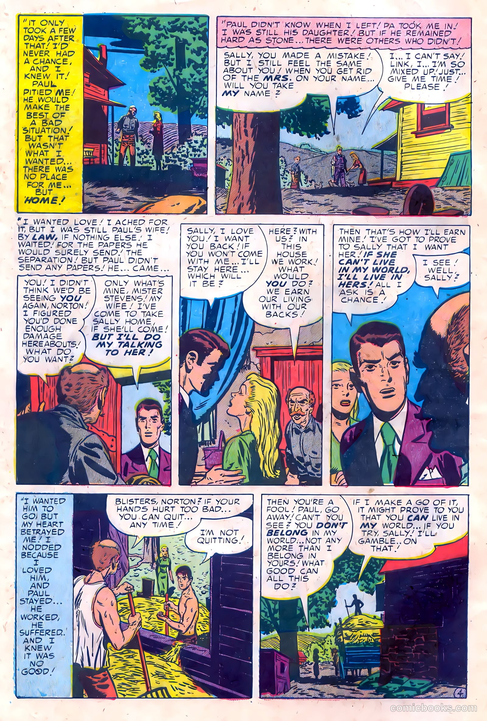 Young Romance #70 (1953) — page 6 of 36