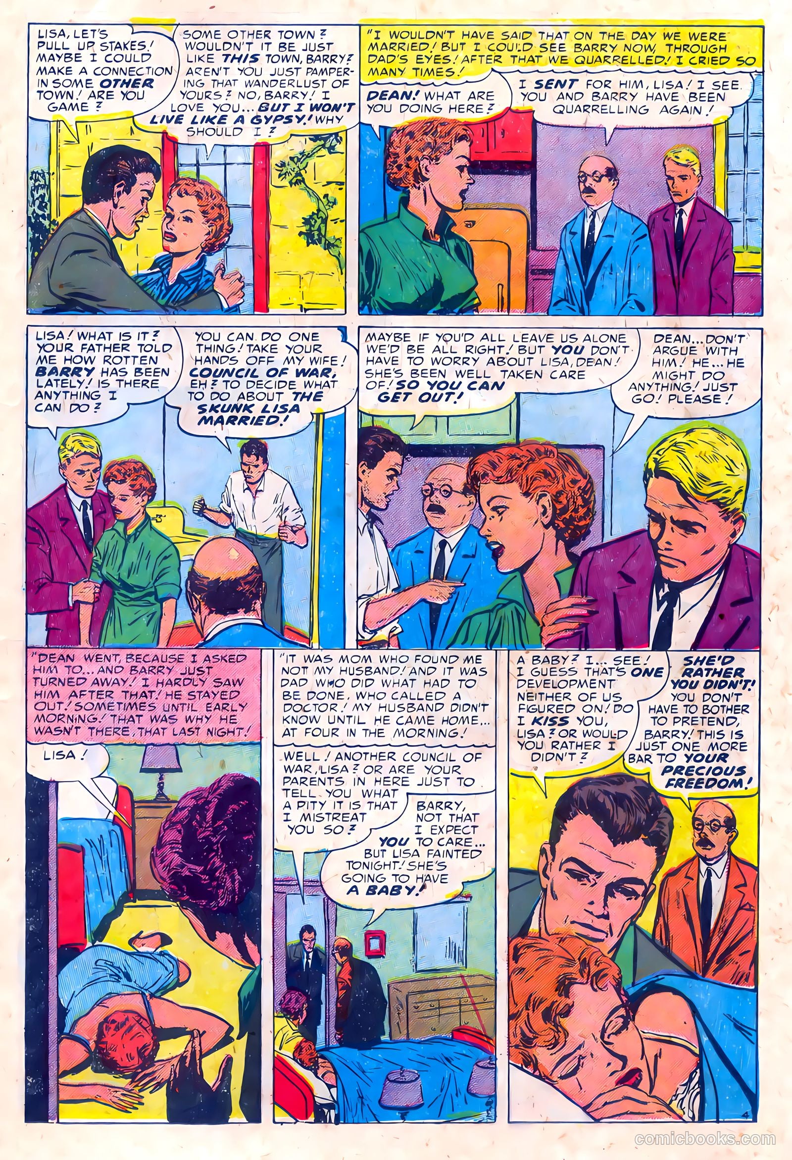 Young Romance #70 (1953) — page 13 of 36