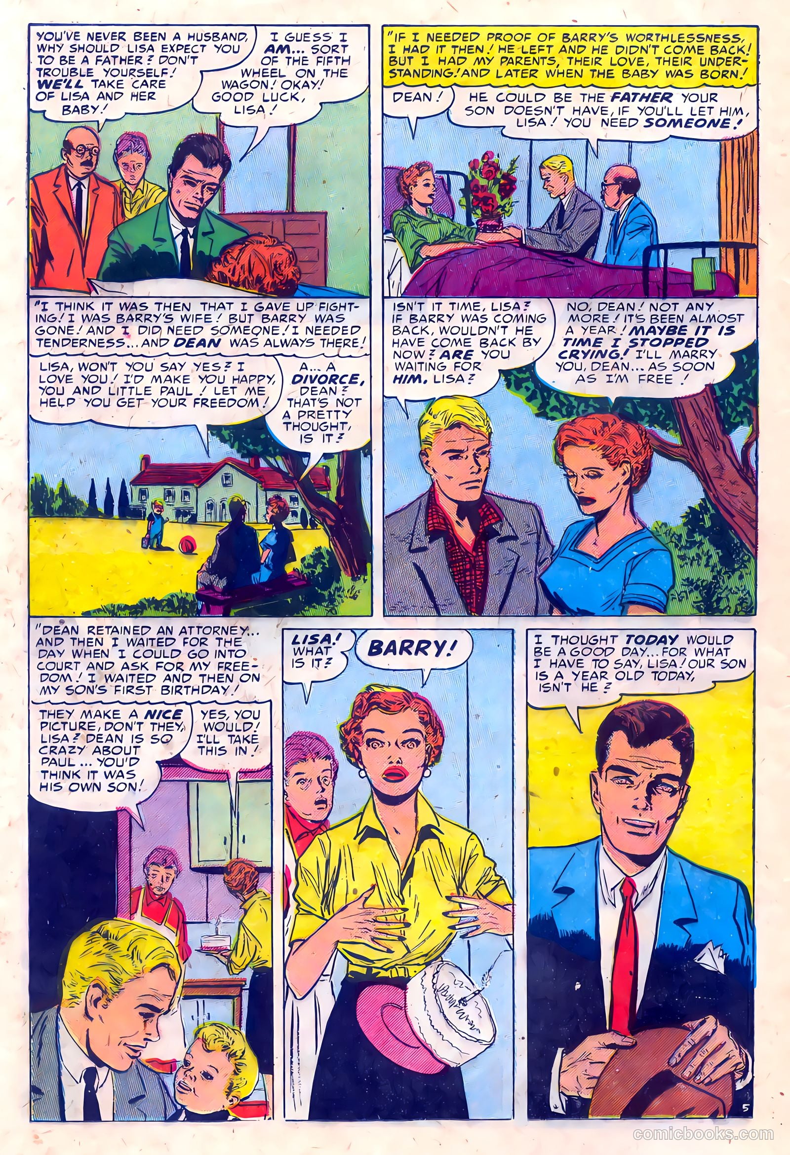 Young Romance #70 (1953) — page 14 of 36