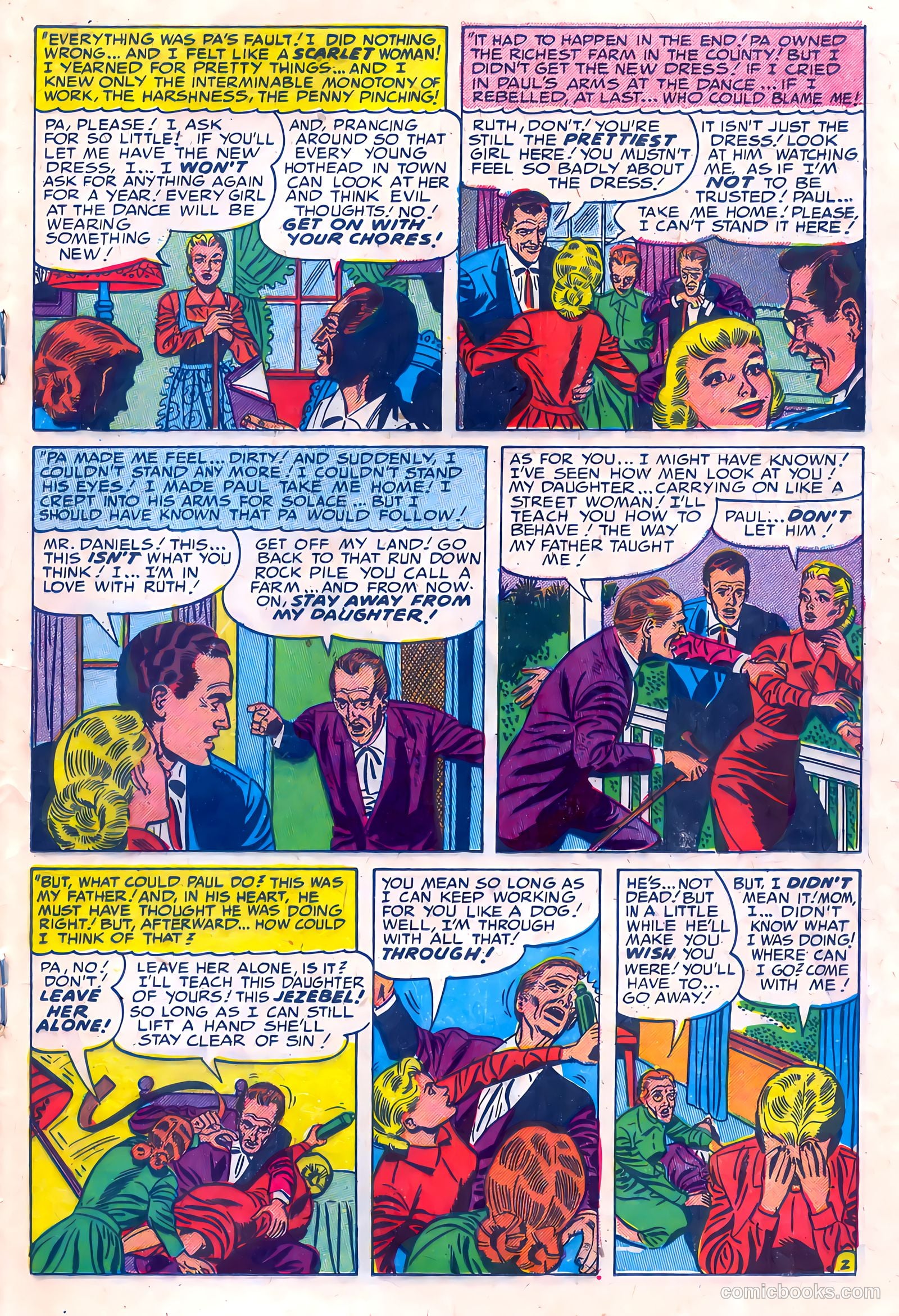 Young Romance #70 (1953) — page 19 of 36