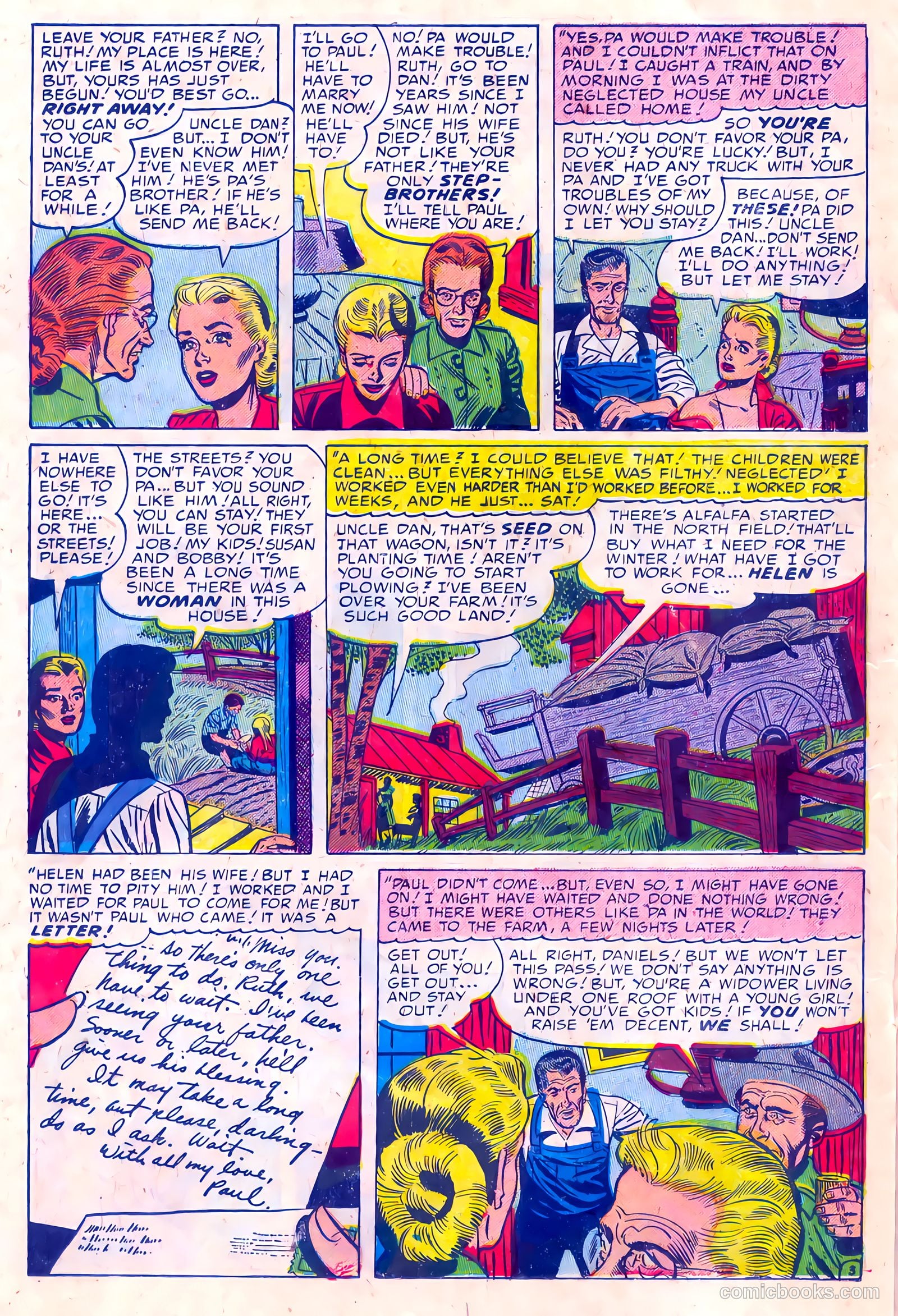 Young Romance #70 (1953) — page 20 of 36
