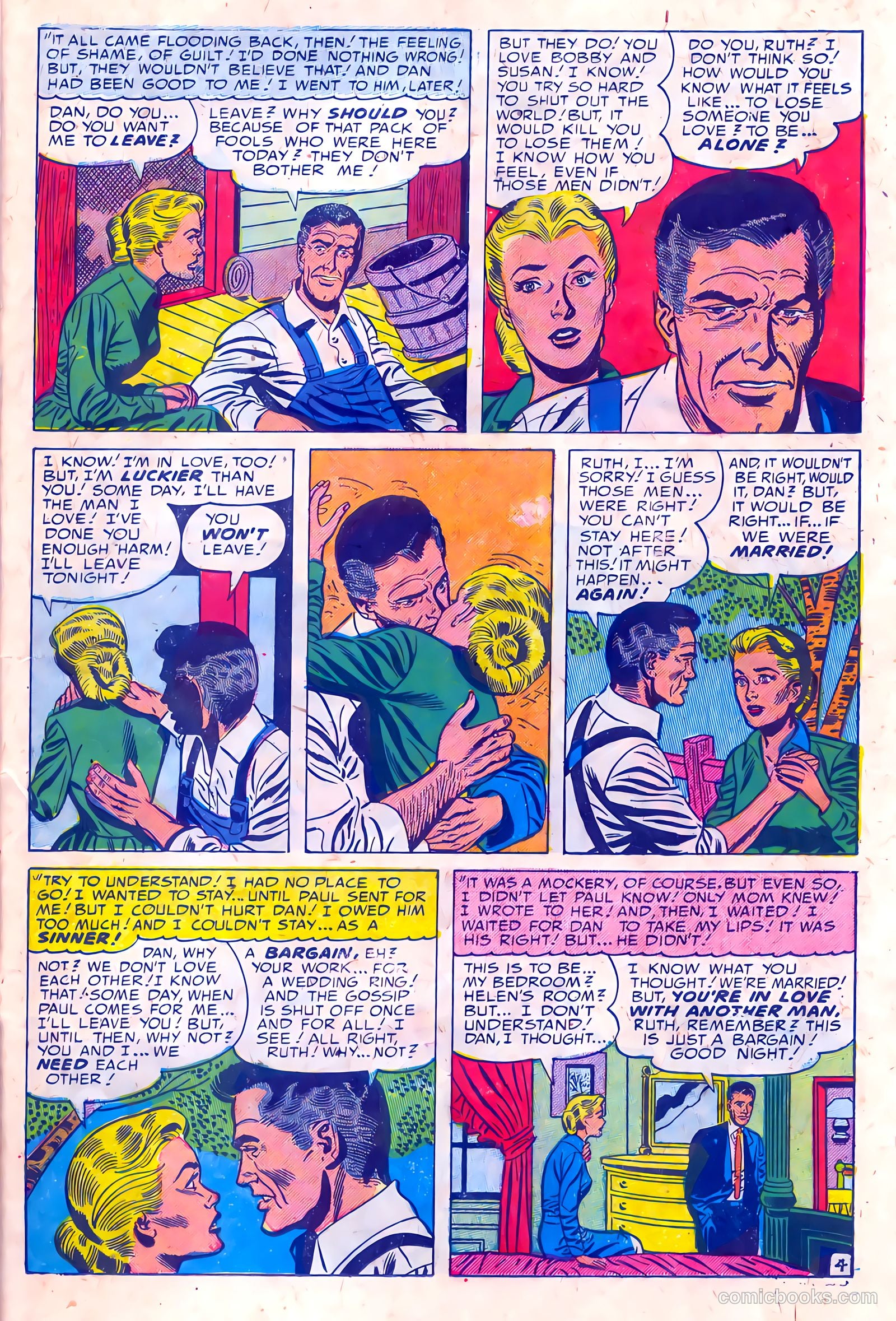 Young Romance #70 (1953) — page 21 of 36