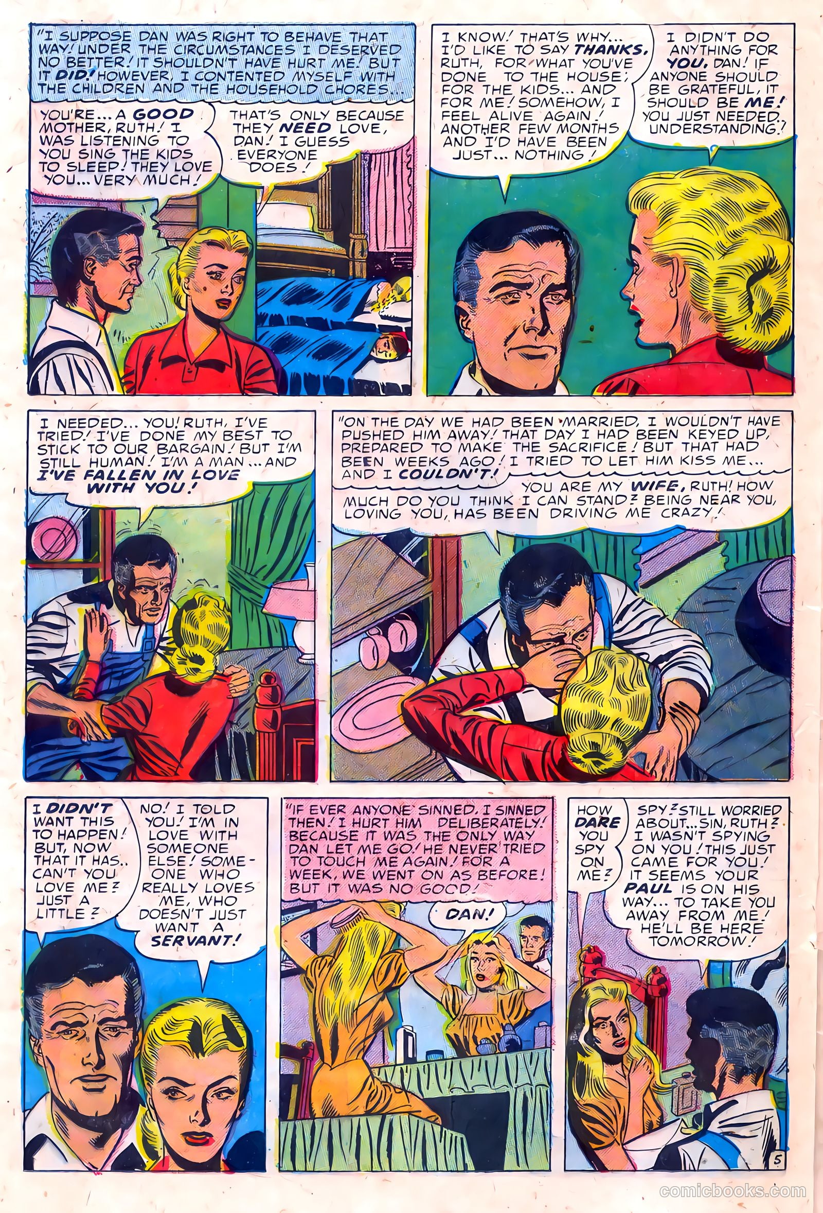 Young Romance #70 (1953) — page 22 of 36