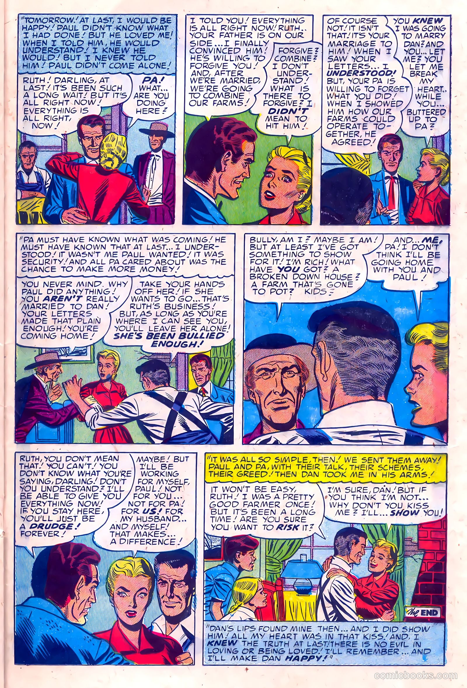 Young Romance #70 (1953) — page 23 of 36
