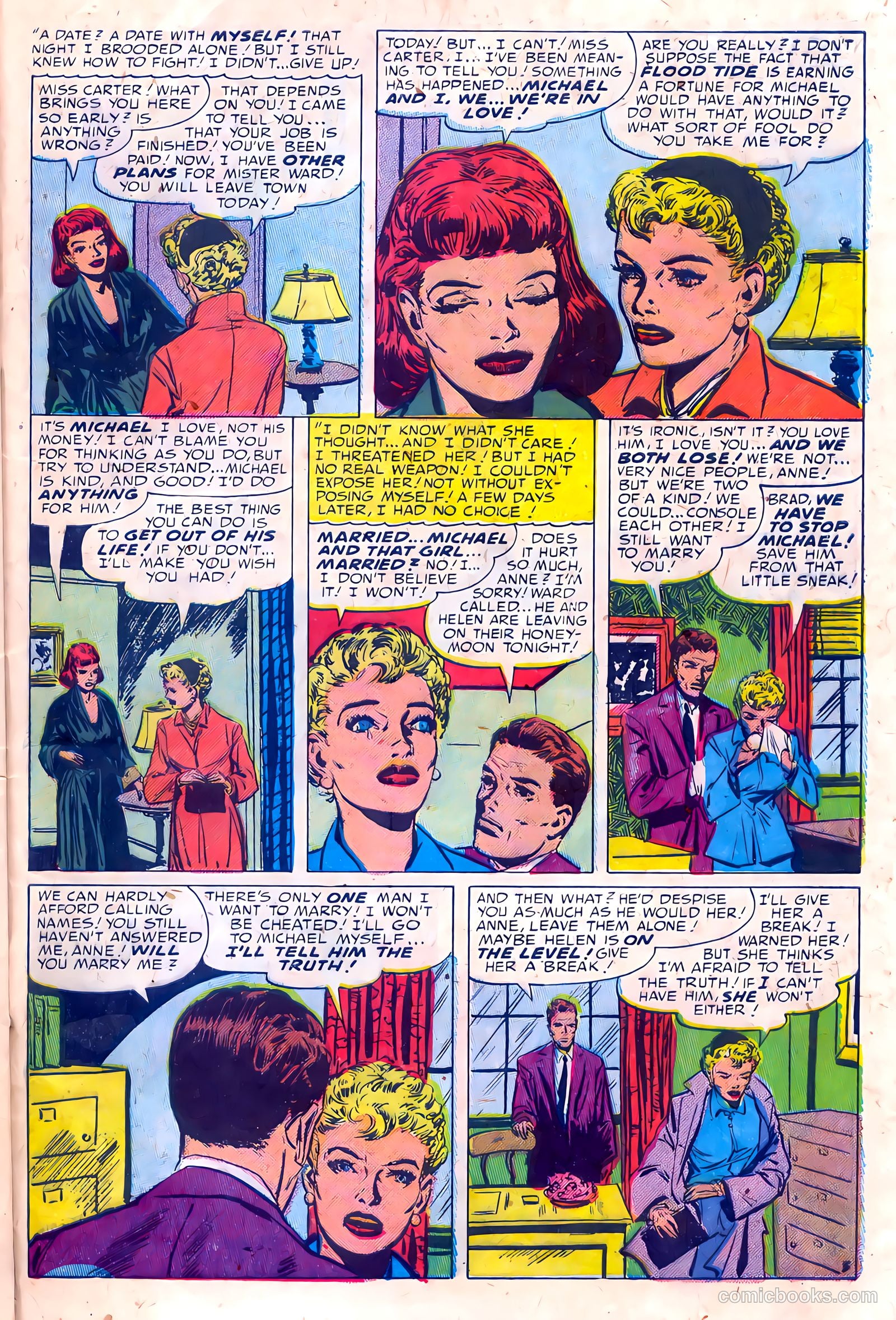 Young Romance #70 (1953) — page 31 of 36