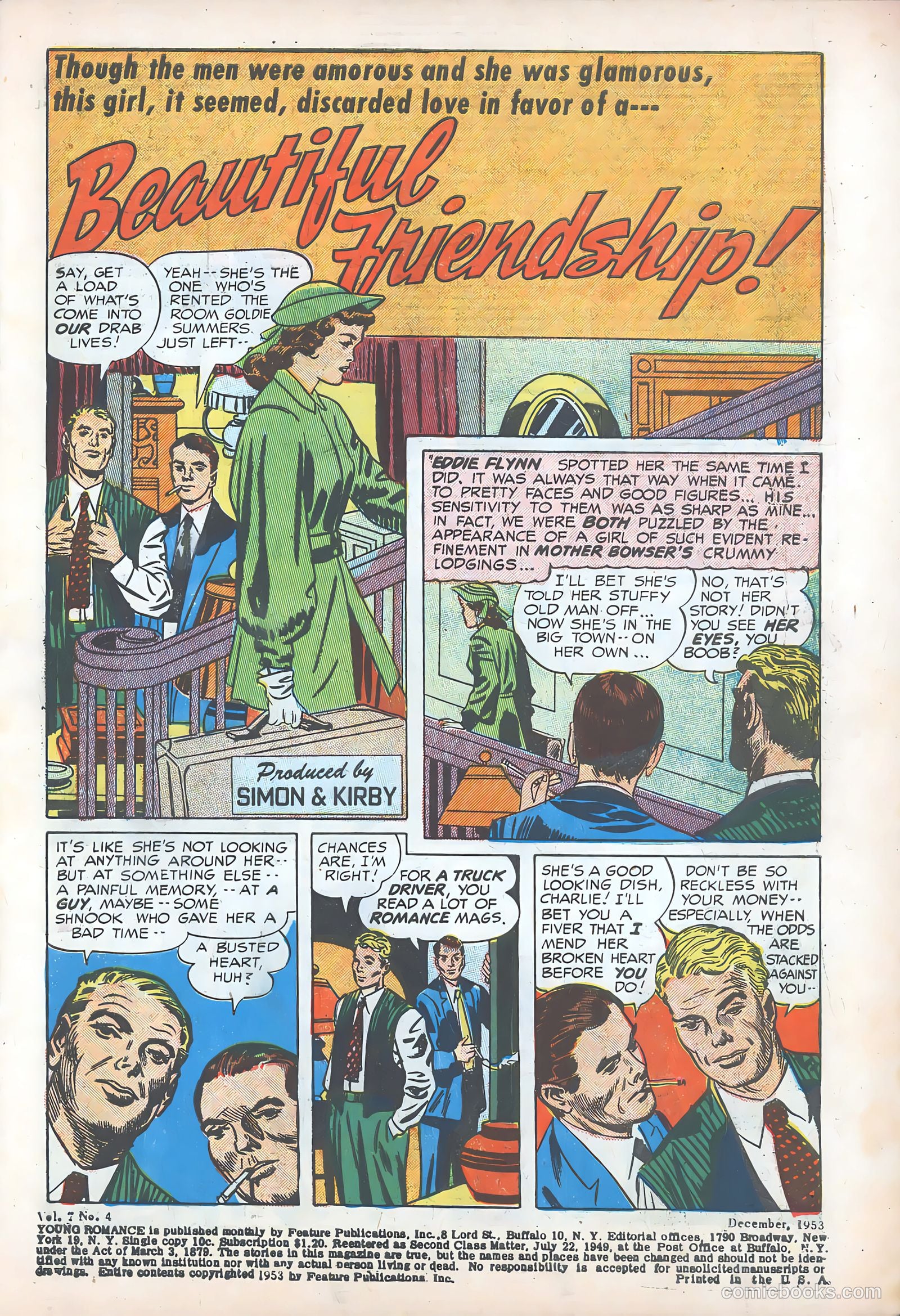Young Romance #64 (1953) — page 3 of 36