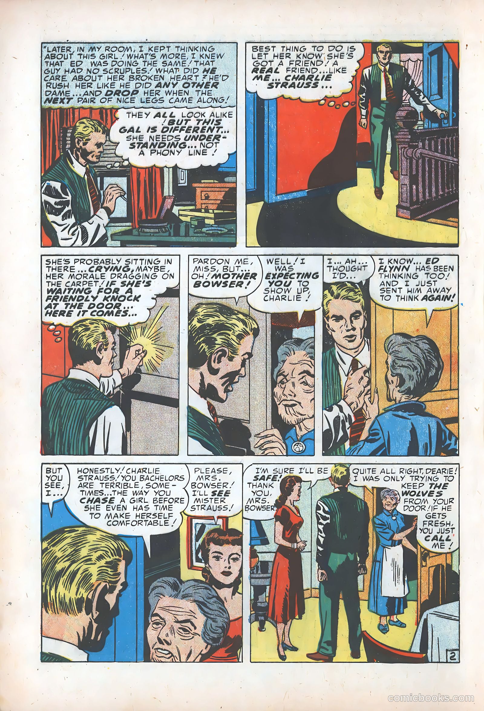 Young Romance #64 (1953) — page 4 of 36