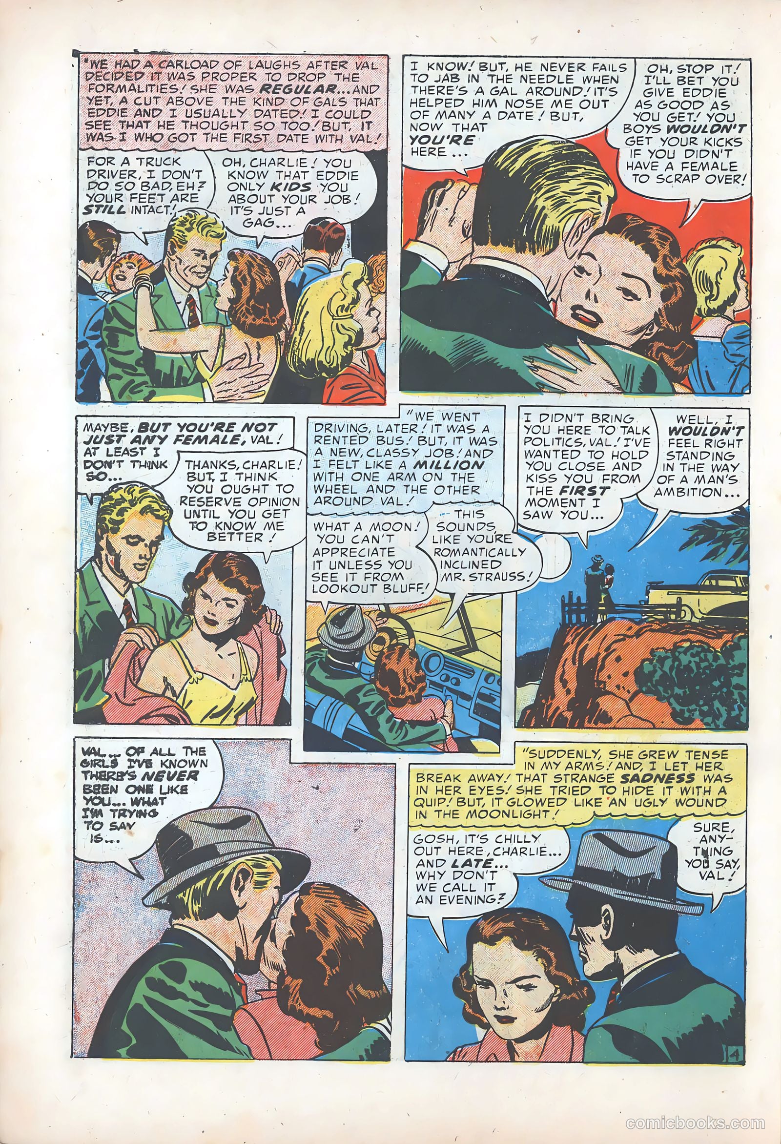 Young Romance #64 (1953) — page 6 of 36