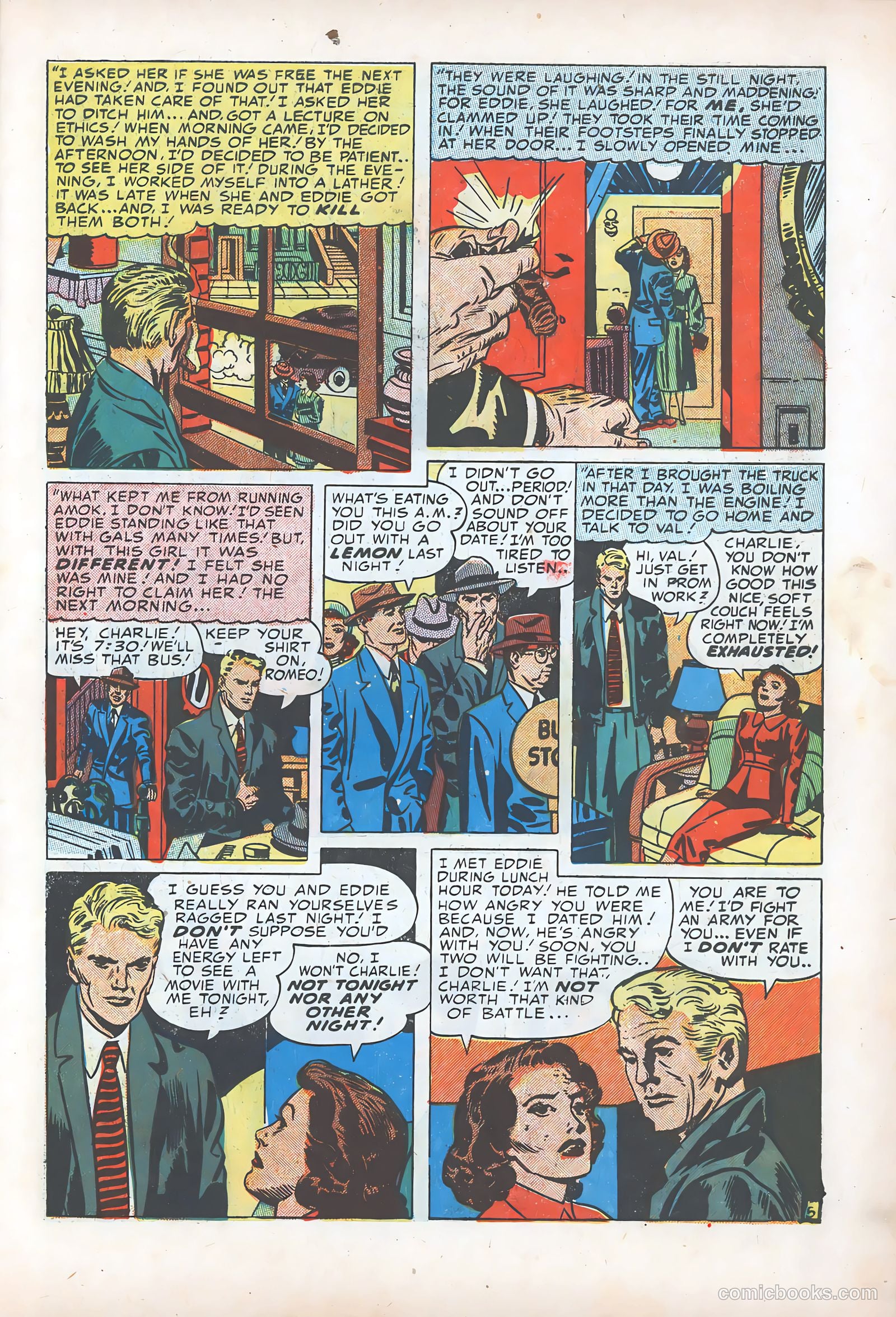 Young Romance #64 (1953) — page 7 of 36
