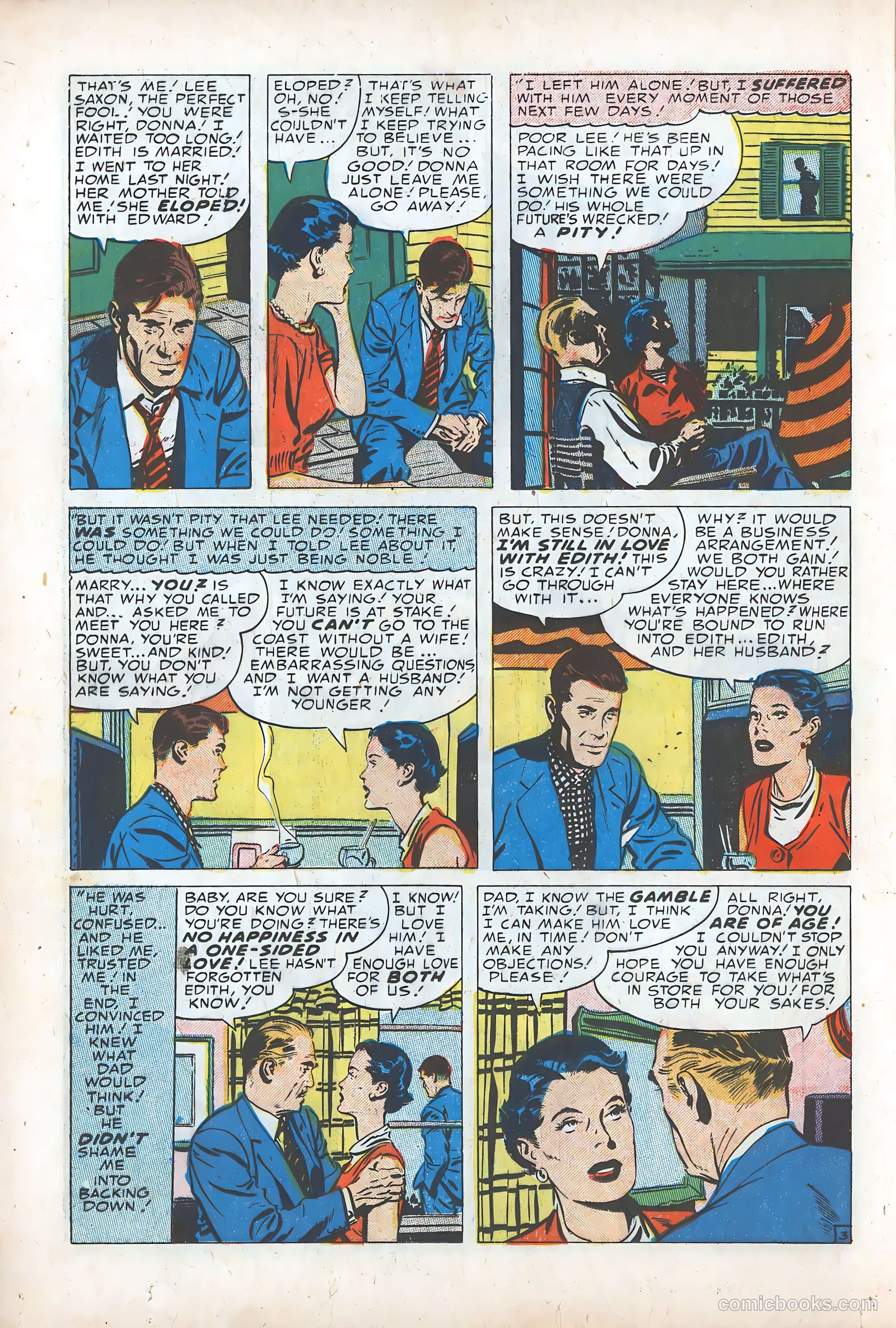 Young Romance #64 (1953) — page 12 of 36