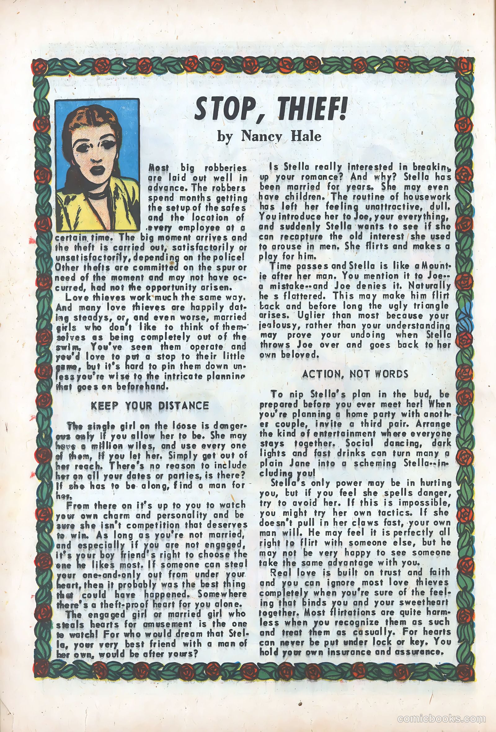 Young Romance #64 (1953) — page 16 of 36