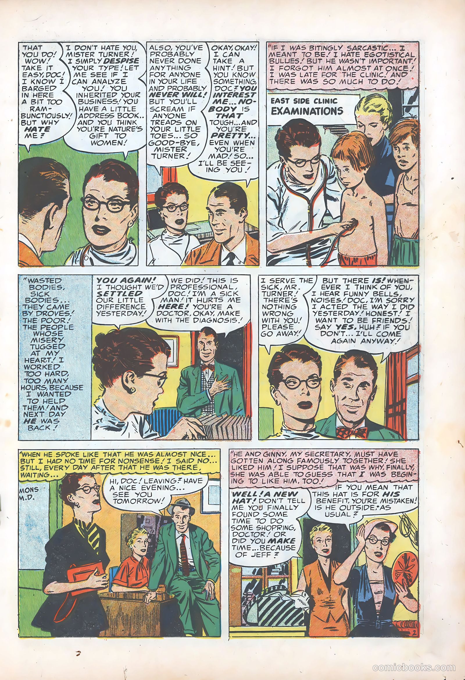 Young Romance #64 (1953) — page 19 of 36