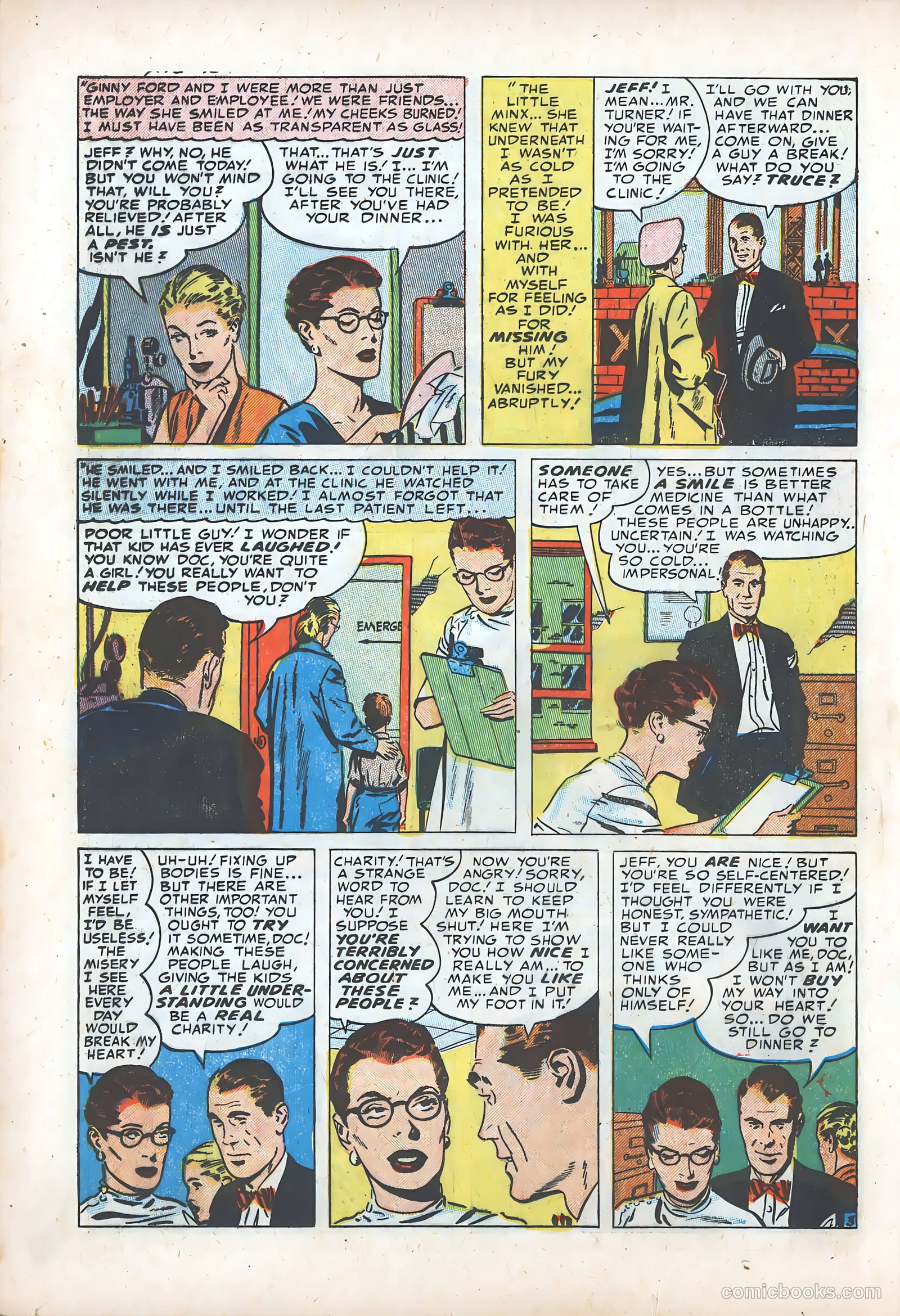 Young Romance #64 (1953) — page 20 of 36