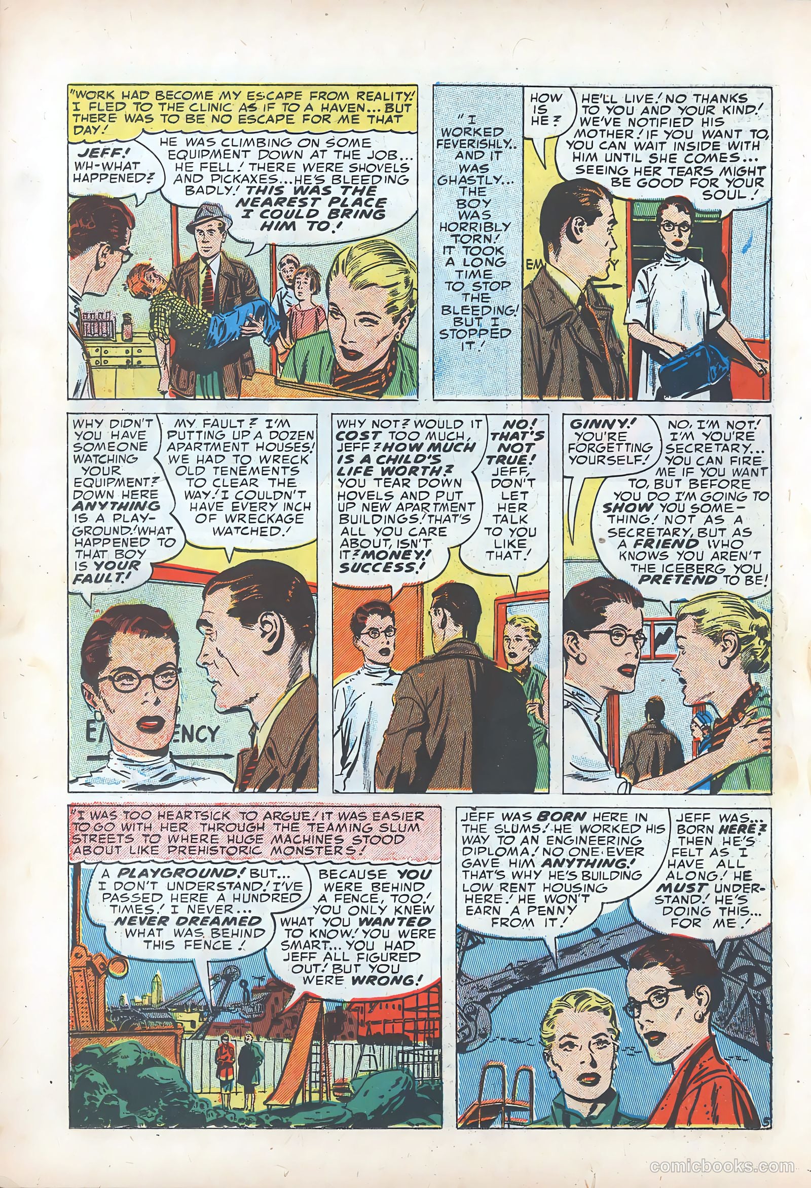 Young Romance #64 (1953) — page 22 of 36