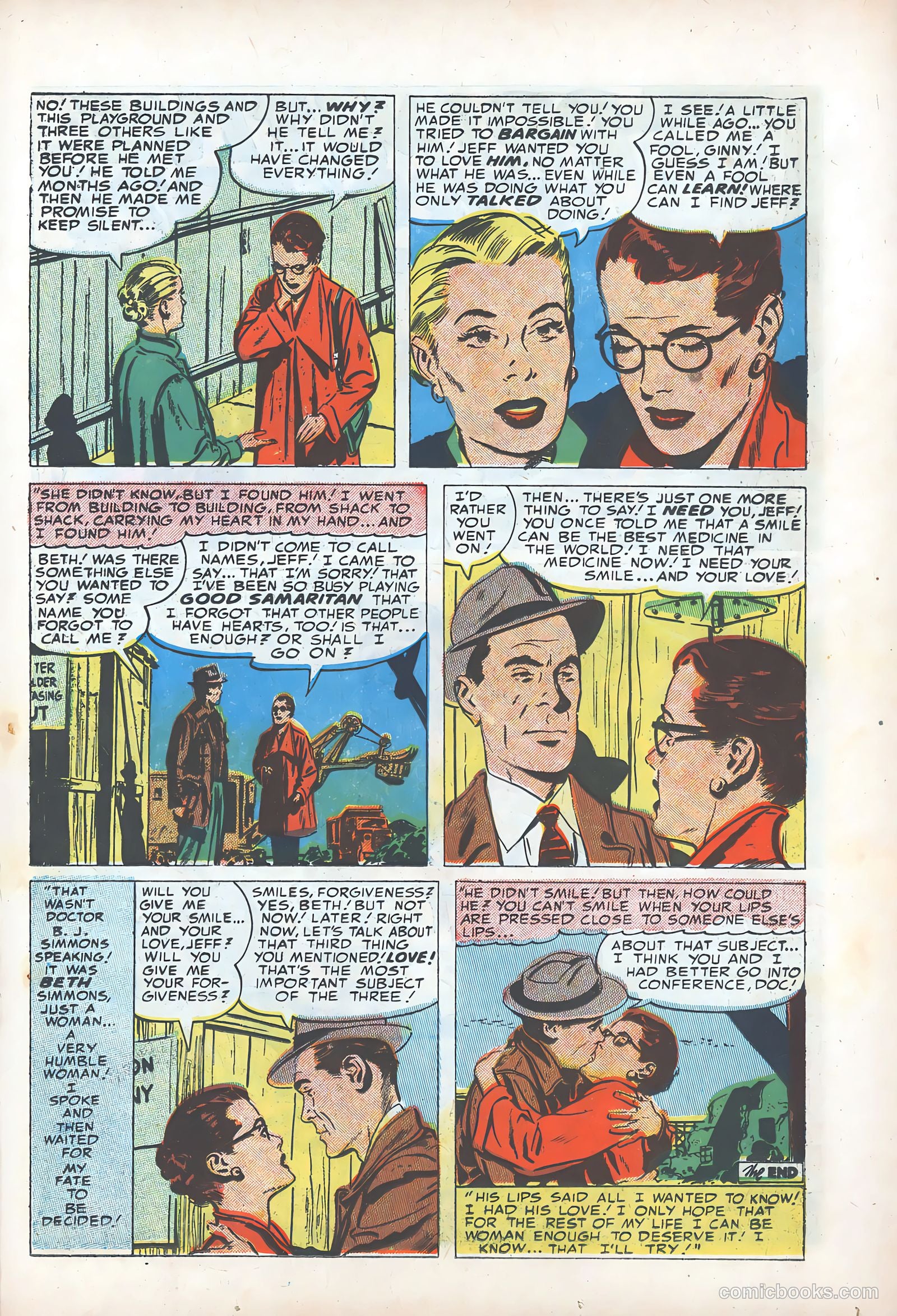 Young Romance #64 (1953) — page 23 of 36