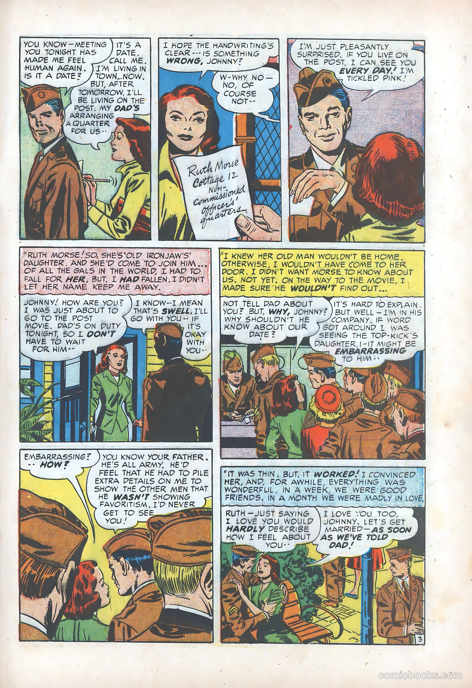 Young Romance #64 (1953) — page 29 of 36